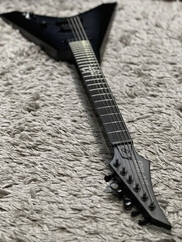 Solar V2.6FBB Baritone in Flame Black Burst Matte - Image 4