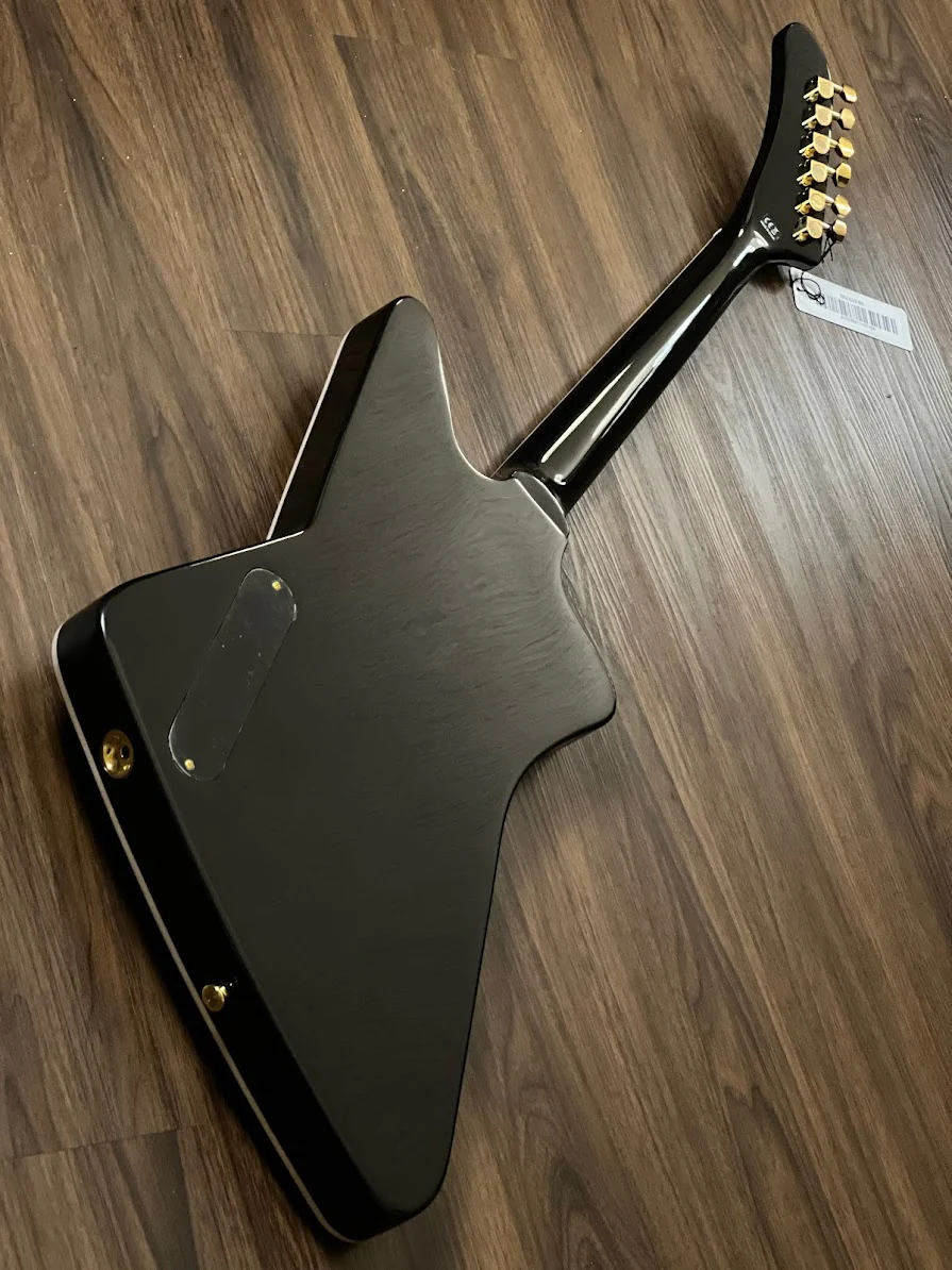 Soloking EX Custom in Black Beauty with Gold Hardware - Image 4