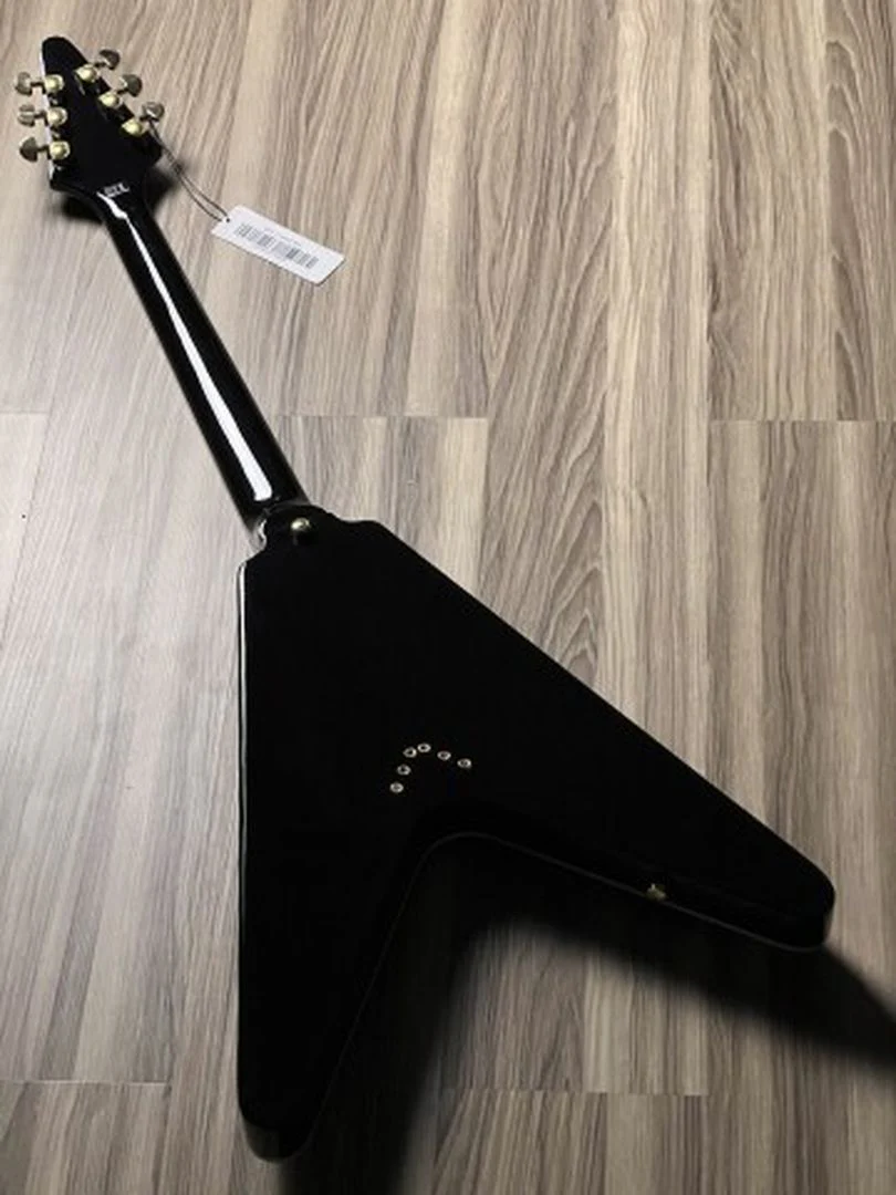 Soloking FV Custom in Black Beauty with Gold Hardware JESCAR - Image 4