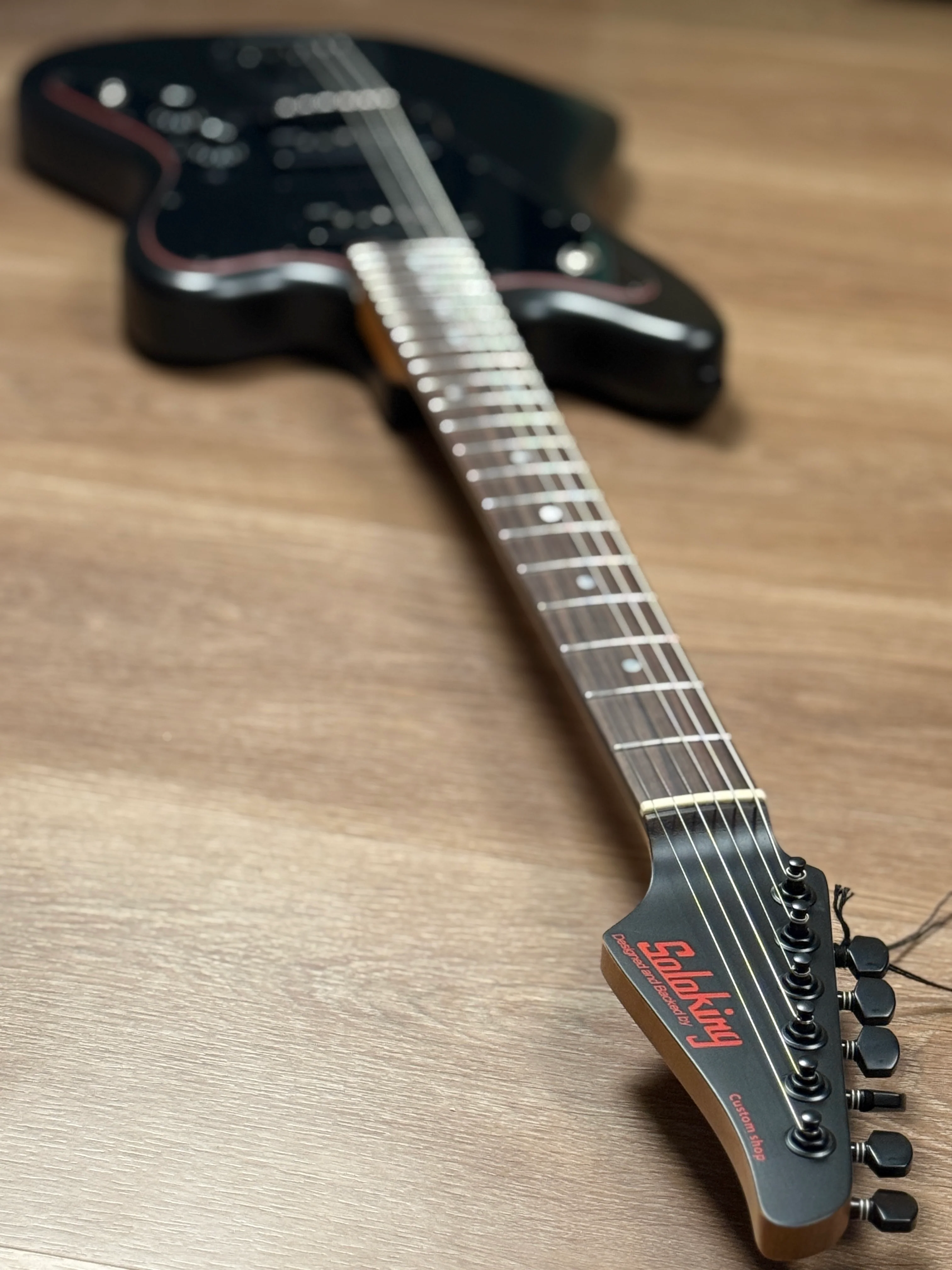Soloking JM40 Offset in Noir Black Limited Edition - Image 7