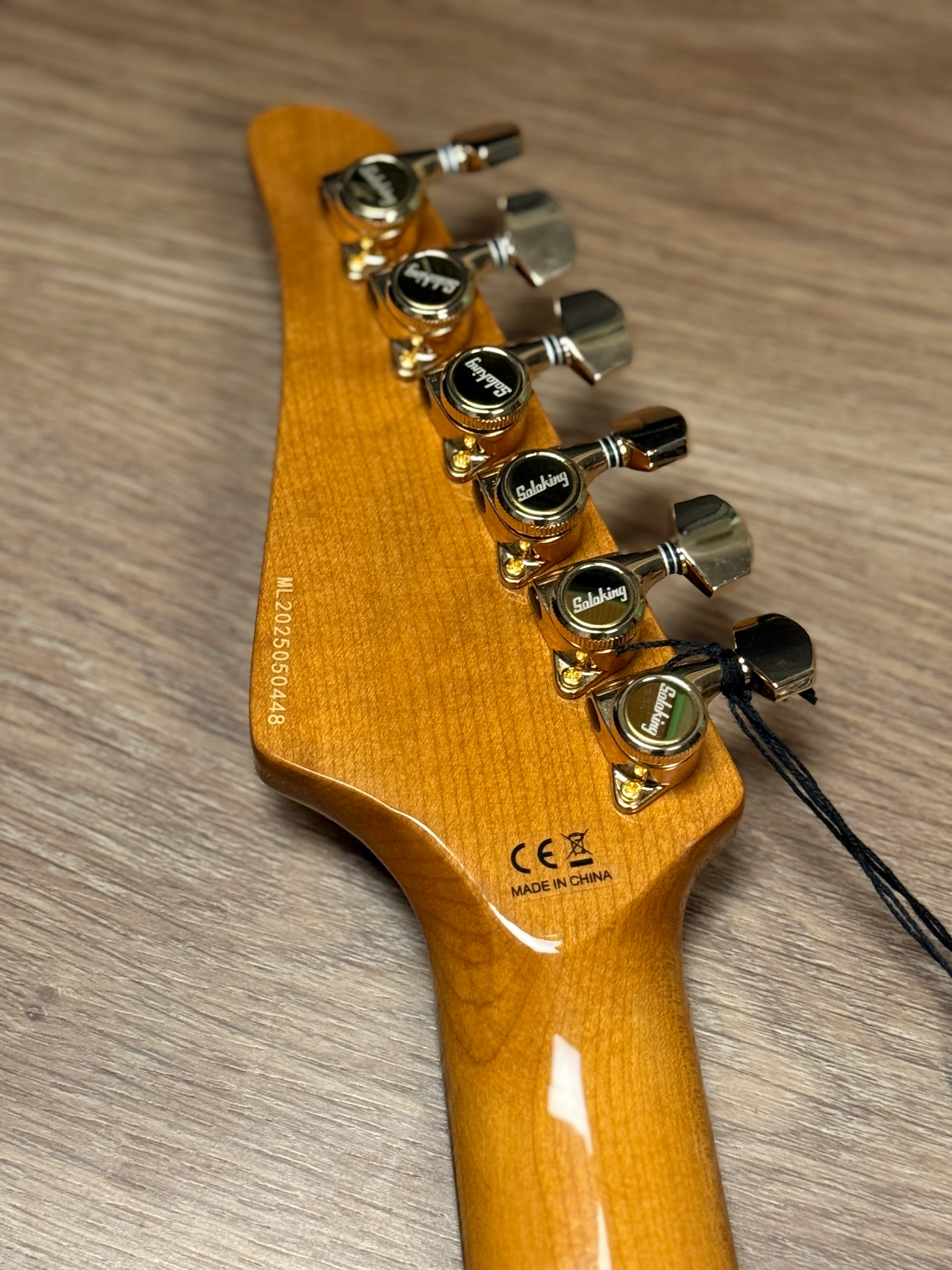 Soloking MS-1 Artisan with Rosewood FB in Black Beauty with Gold Hardware JESCAR - Image 8