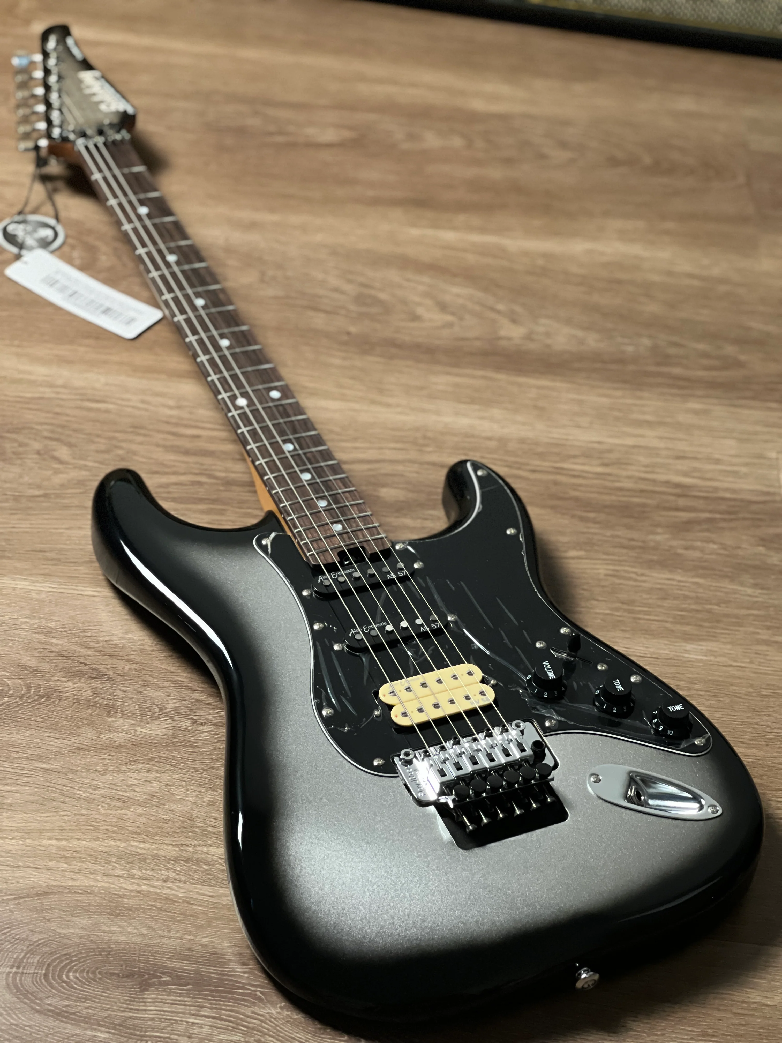 Soloking MS-1 Classic 22 HSS FR with rosewood FB in Silverburst Nafiri Special Run JESCAR - Image 2