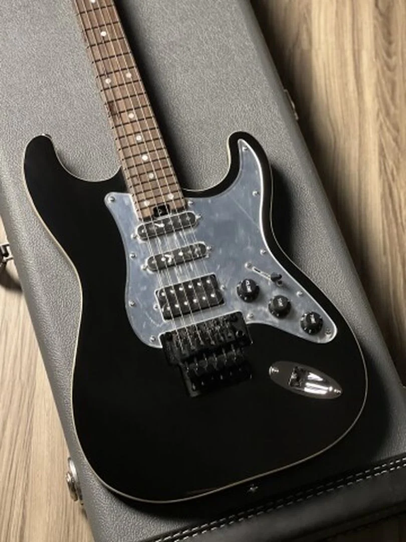 Soloking MS-1 Classic 24 HSS FR Flat Top in Black Mirror Nafiri Special Run JESCAR - Image 4