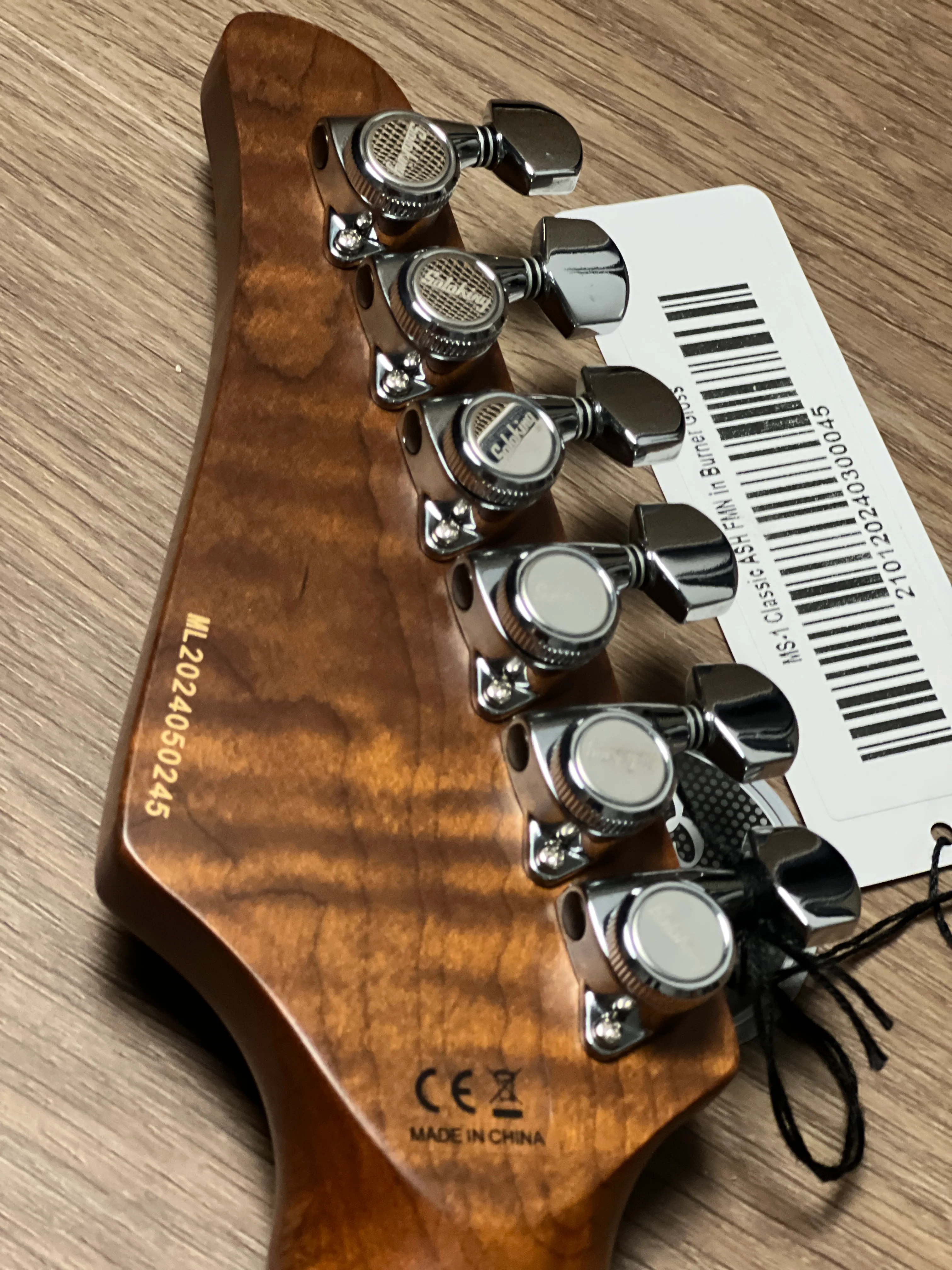Soloking MS-1 Classic ASH FMN in Burner Gloss Nafiri Special Run JESCAR ML2024050245 - Image 7