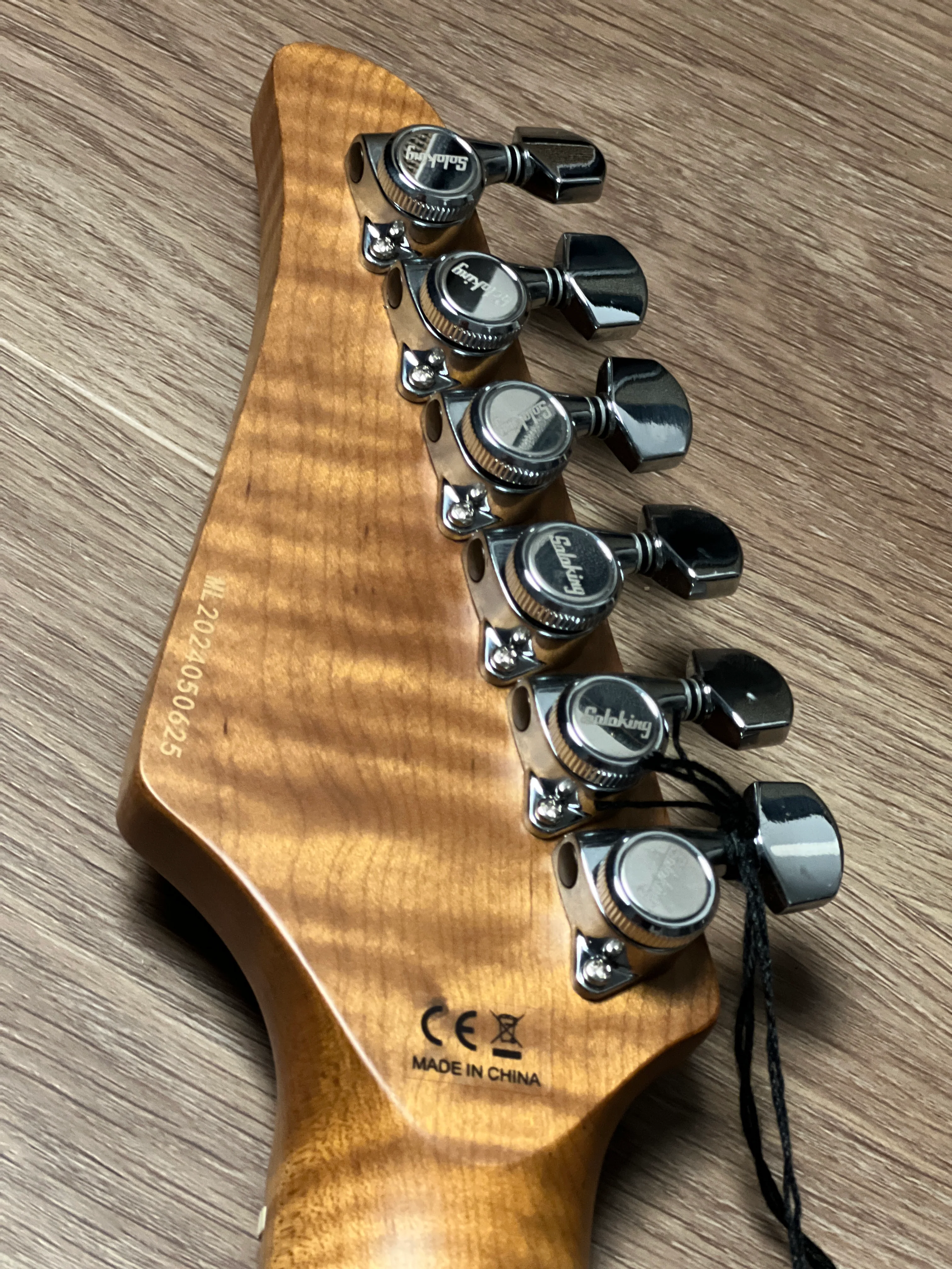 Soloking MS-1 Classic ASH FMN in Burner Gloss Nafiri Special Run JESCAR ML2024050625 - Image 7