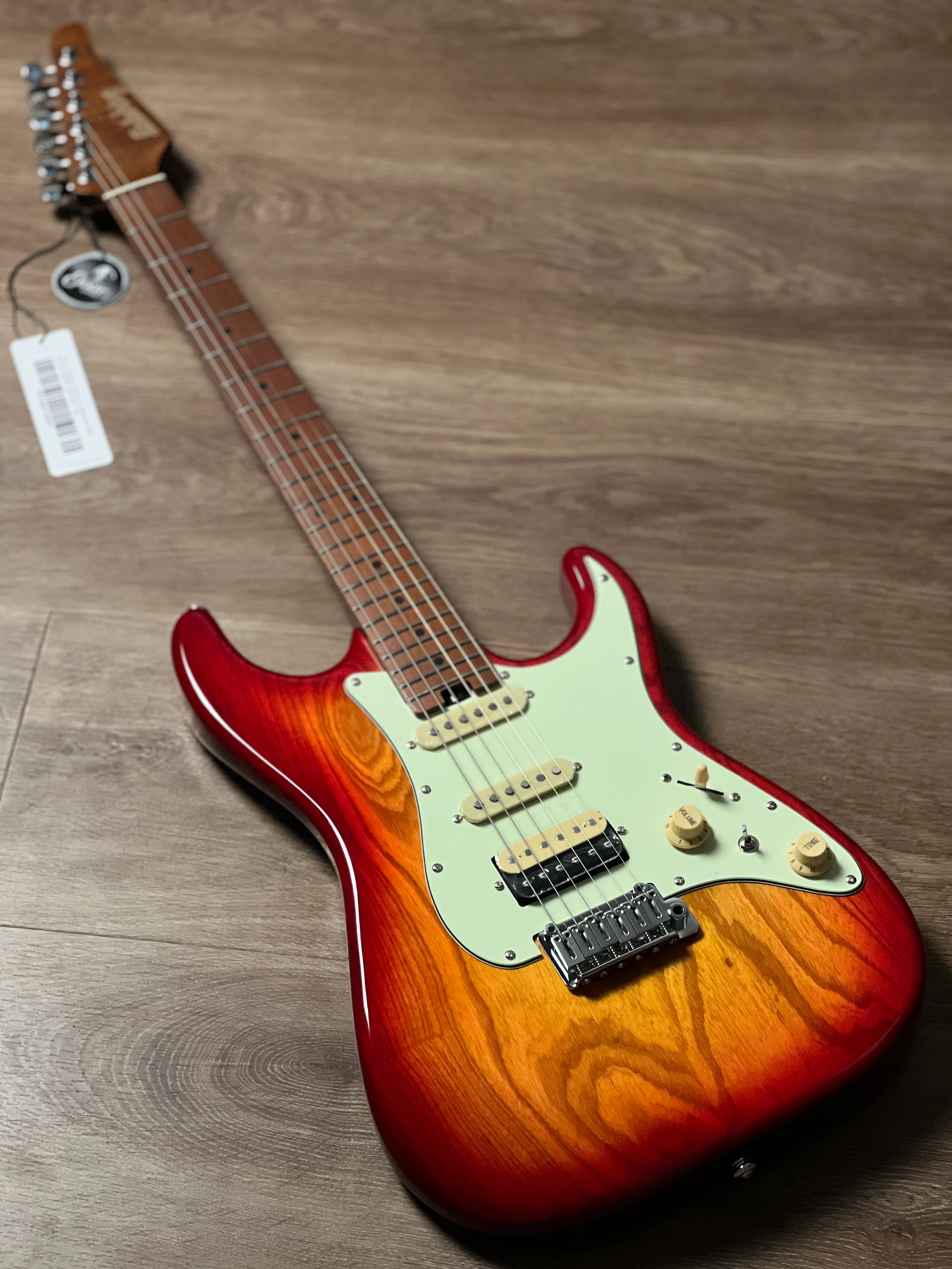 Soloking MS-1 Classic ASH in Plasma Red Burst Nafiri Special Run - Image 2