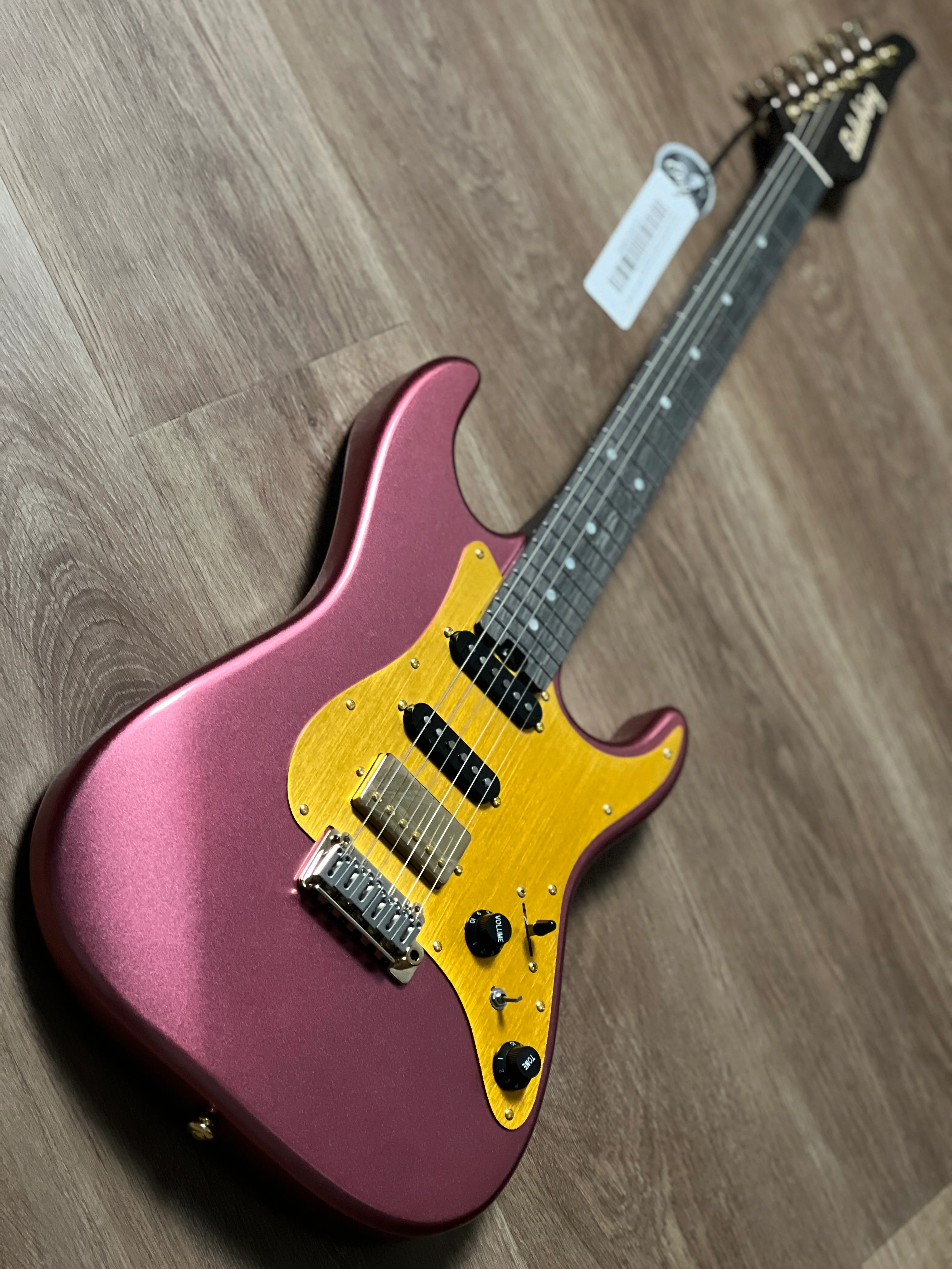 Soloking MS-1 Classic in Mystic Burgundy with One Piece Rosewood Neck Nafiri Special Run - Image 3