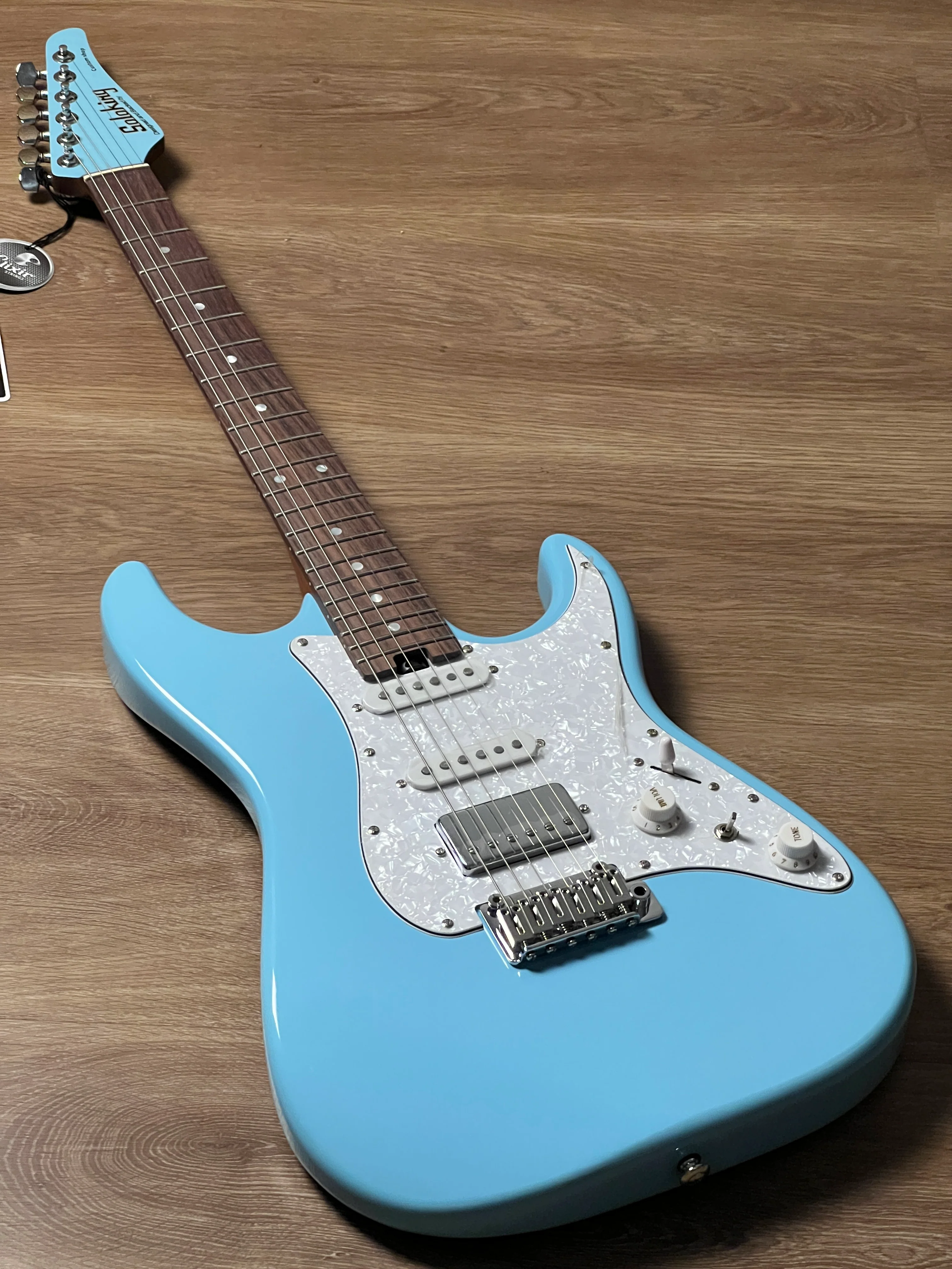 Soloking MS-1 Classic MKII in Daphne Blue with Rosewood FB