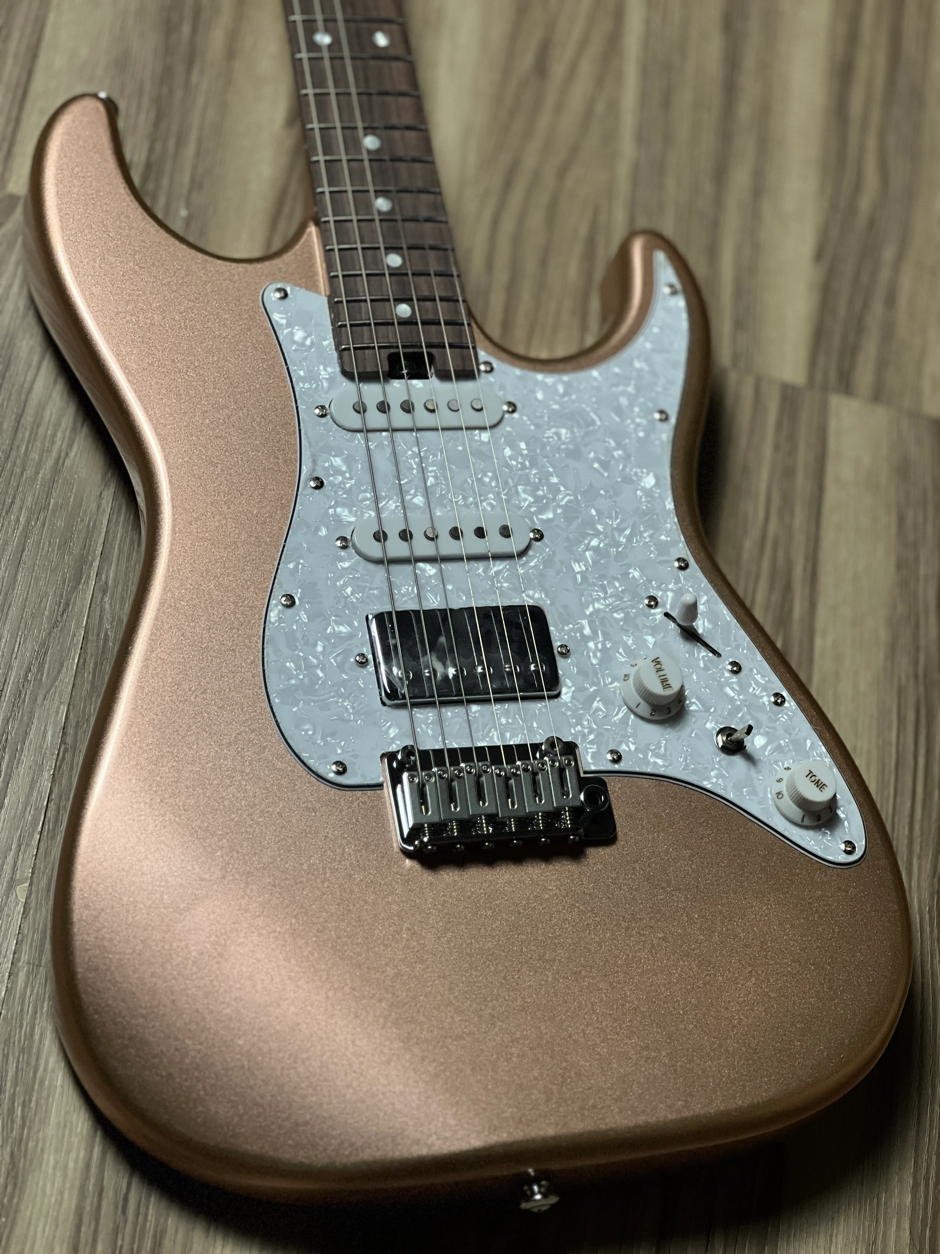 Soloking MS-1 Classic MKII with Rosewood FB in Midnight Rose Gold Nafiri Special Run - Image 6