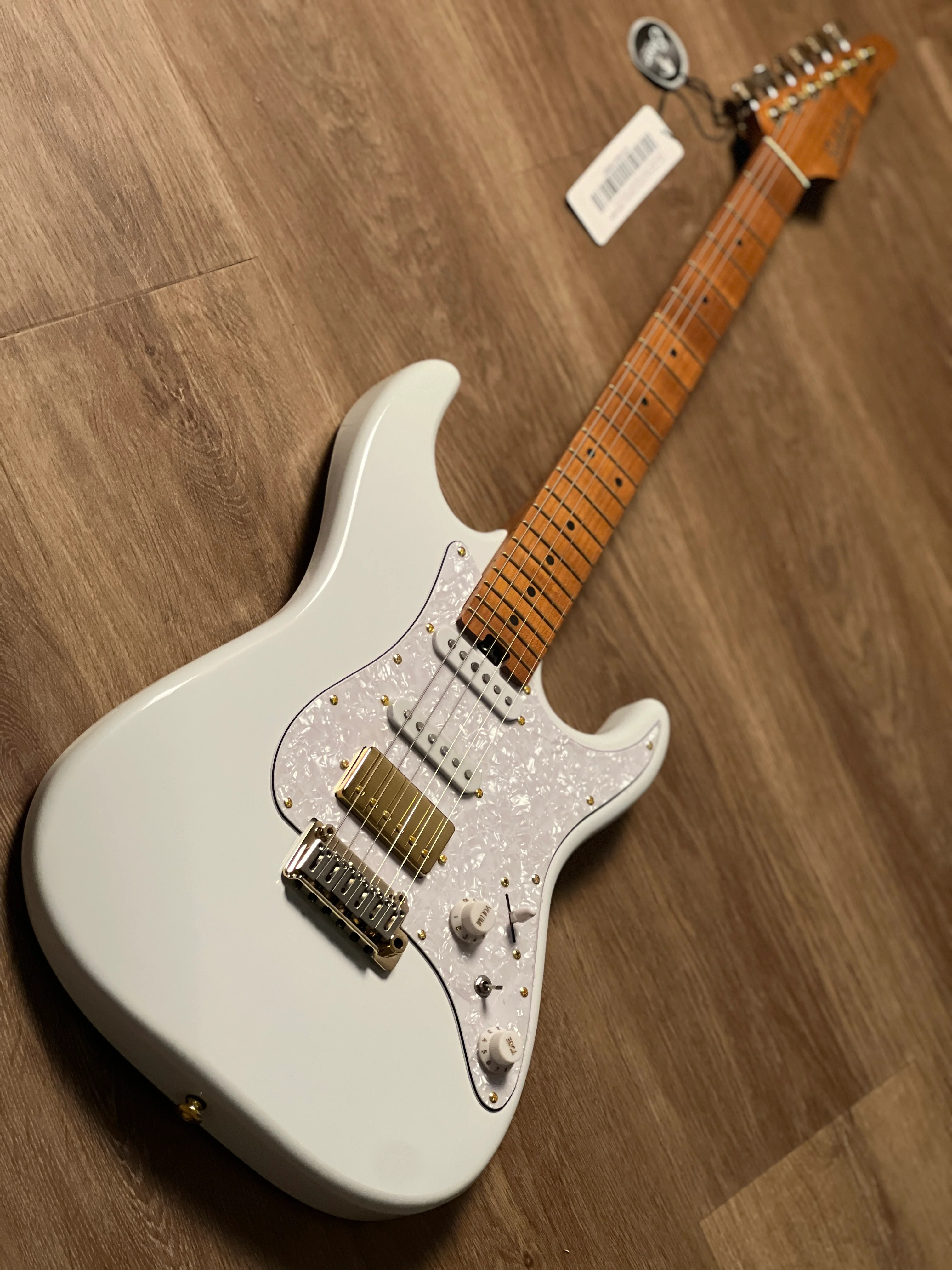 Soloking MS-1 Classic MKII in Olympic White Gold Hardware Nafiri Special Run JESCAR - Image 3