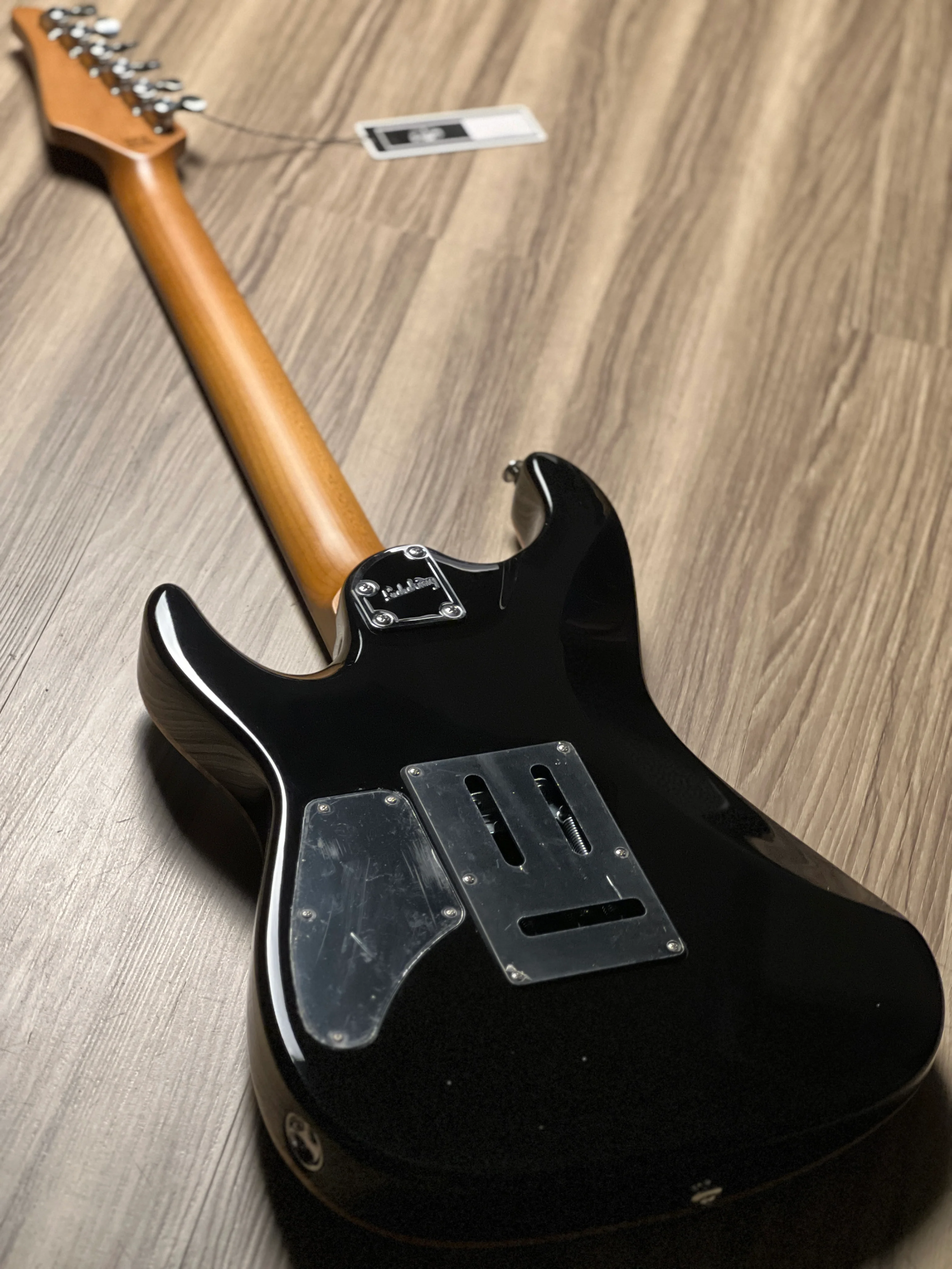 Soloking MS-1 Custom 22 HH Quilt with Rosewood FB in Ocean Storm Double Wipeout JESCAR - Image 3