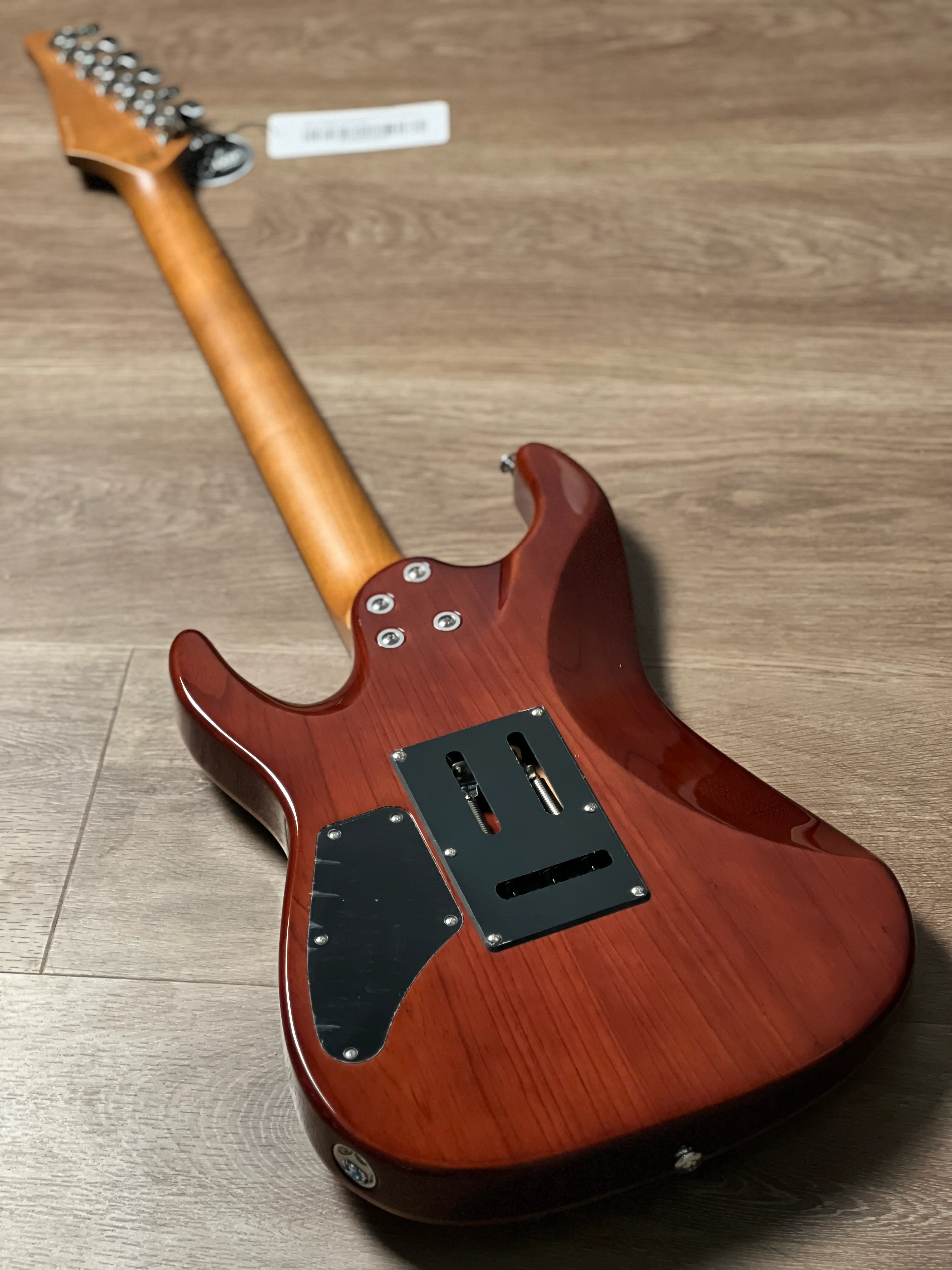 Soloking MS-1 Custom 24 HSS Flat Top in Fire Wakesurf with Rosewood FB JESCAR - Image 5
