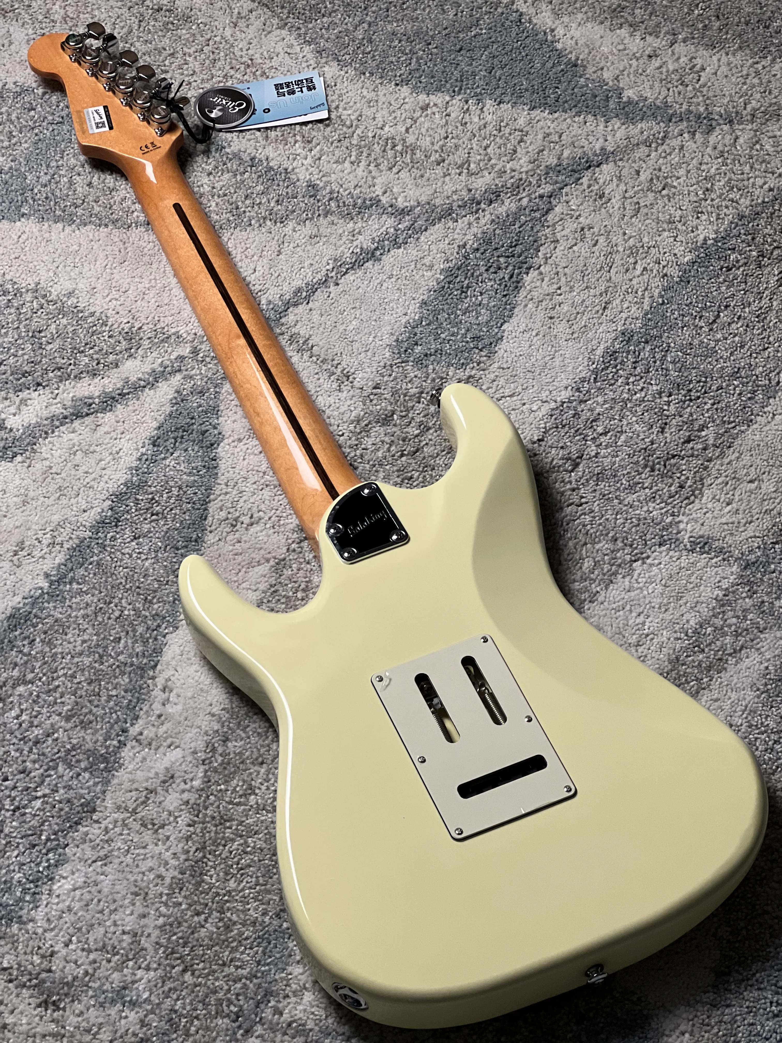 Soloking MS-1 Tribute in Vintage White - Image 5
