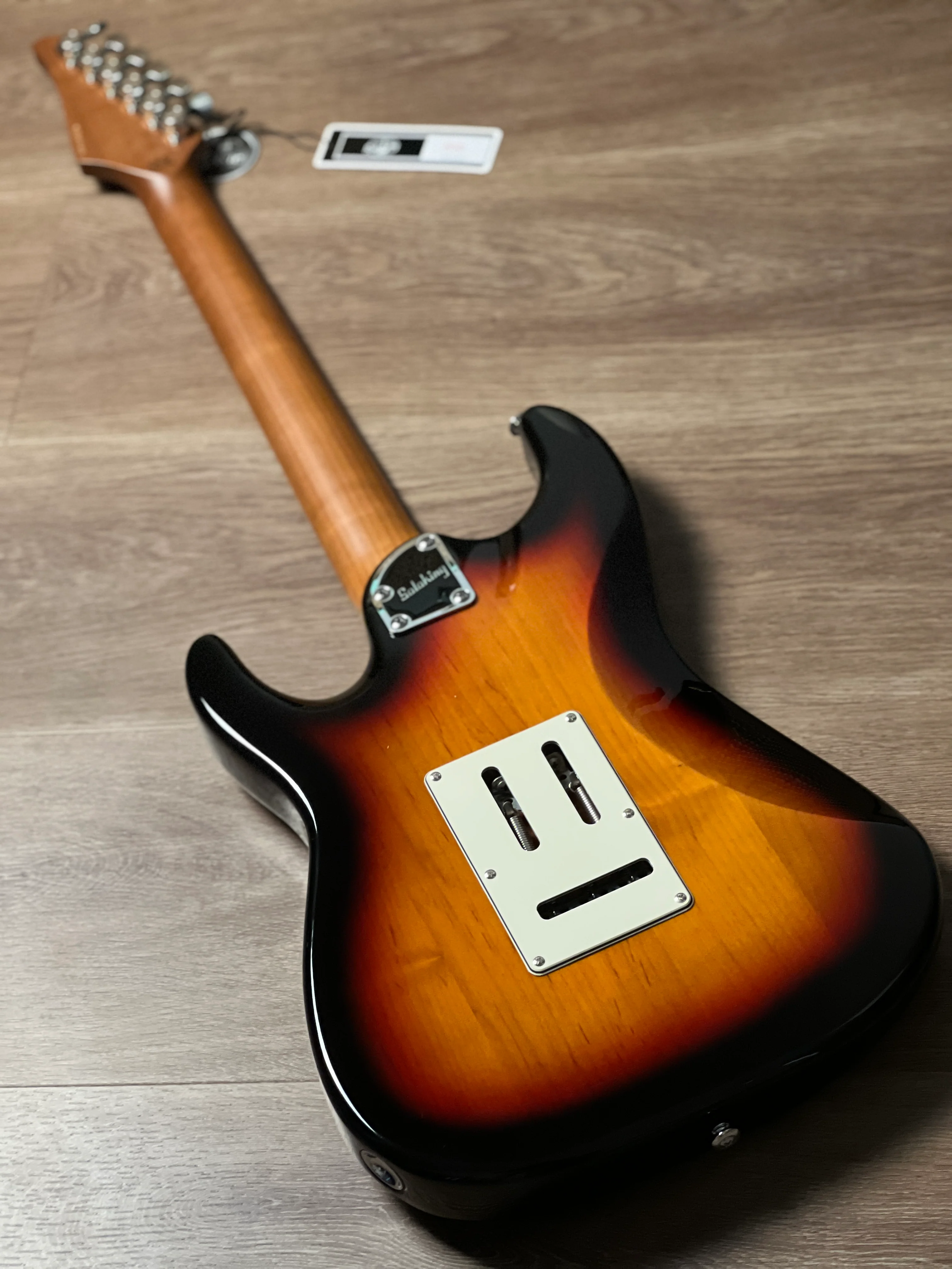 Soloking MS-11 Classic MKII with Roasted Maple FB in 3-Tone Sunburst - Image 5