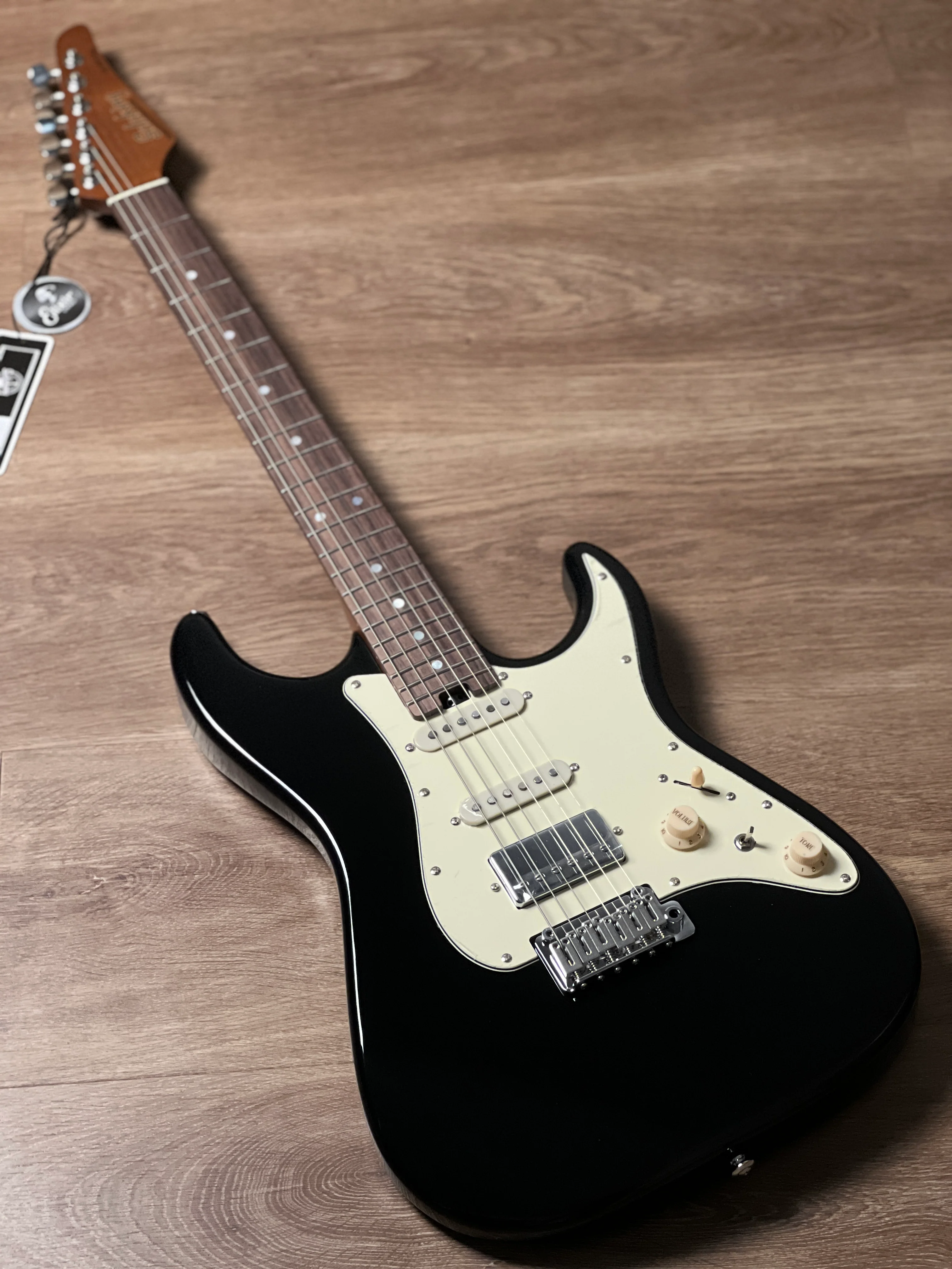 Soloking MS-11 Classic MKII with Rosewood FB in Ink Black - Image 2