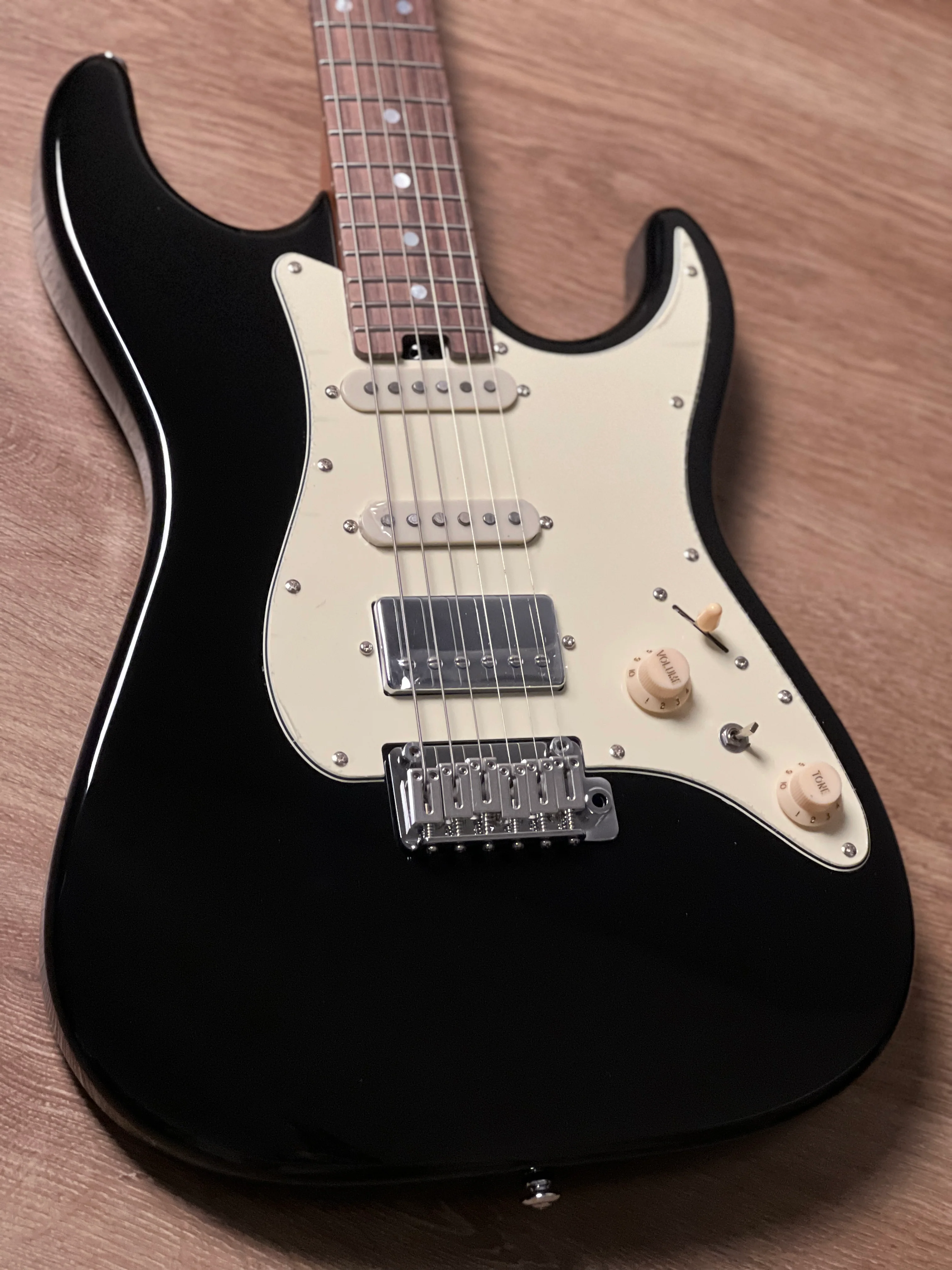 Soloking MS-11 Classic MKII with Rosewood FB in Ink Black - Image 5