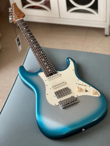 Soloking MS-11 Classic MKII with Rosewood FB in Sky Burst Metallic - Image 4