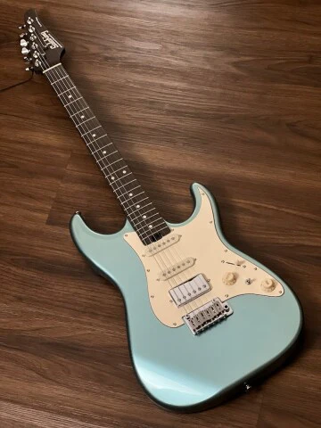 Soloking MS-11 Classic with One Piece Rosewood Neck in Ocean Turquoise Nafiri Special Run - Image 2
