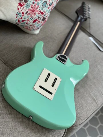 Soloking MS-11 Classic with One Piece Rosewood Neck in Surf Green Nafiri Special Run - Image 5