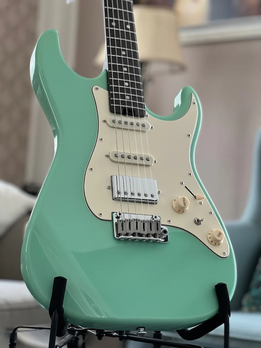 Soloking MS-11 Classic with One Piece Rosewood Neck in Surf Green Nafiri Special Run - Image 7