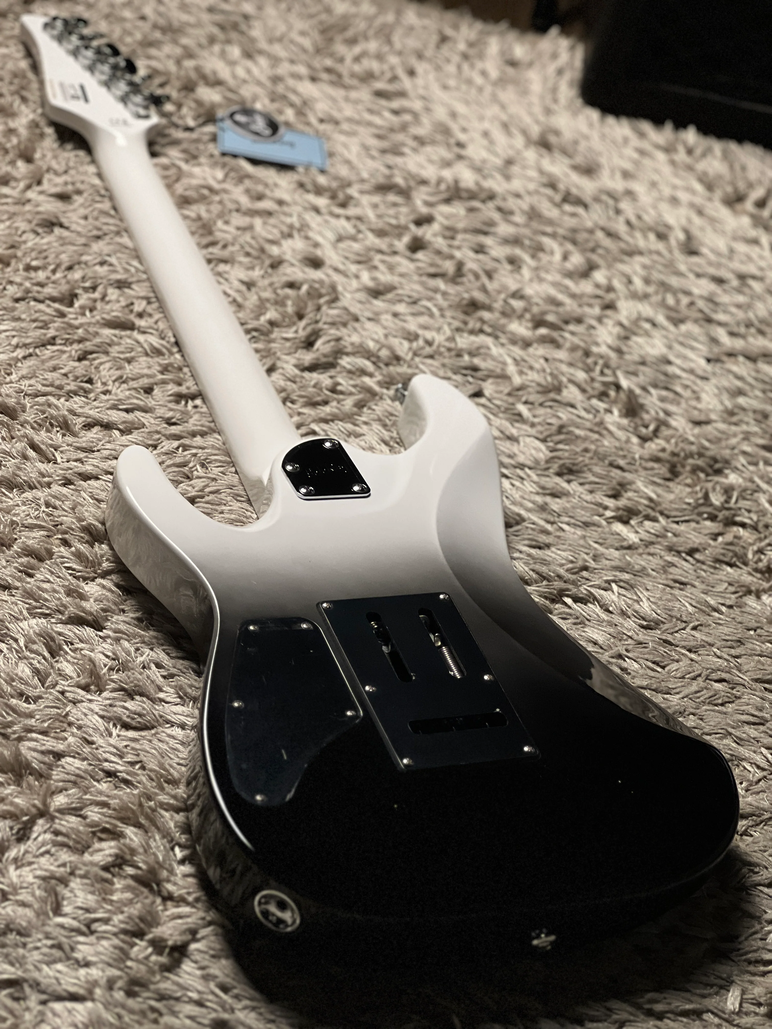 Soloking MS-2 Special in Black Smoke Fade with White Neck Limited Edition - Image 5
