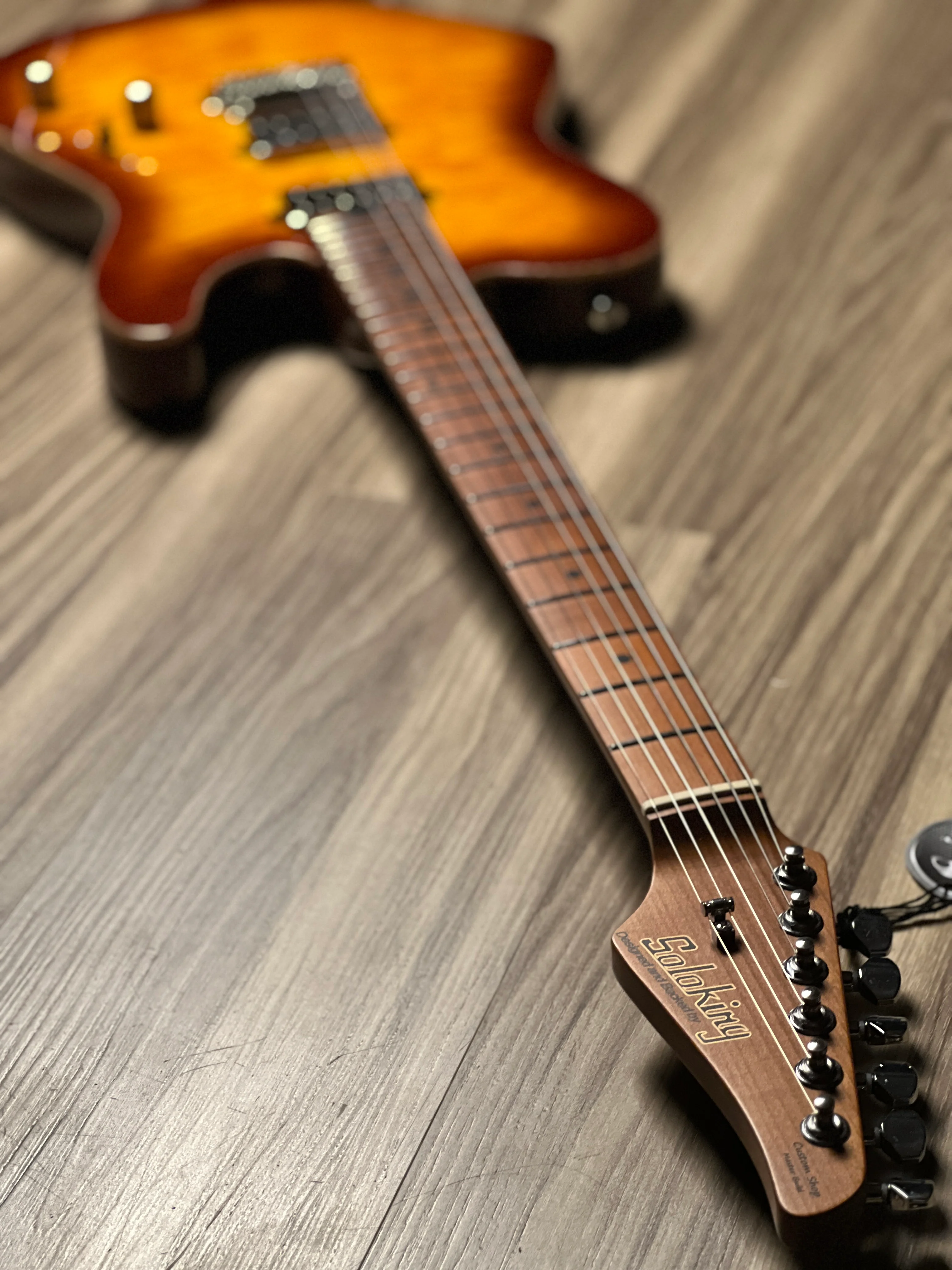 Soloking MT-1 Custom 24 HH MKII in Bengal Burst - Image 6