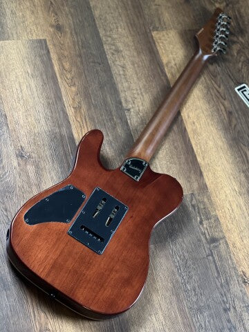 Soloking MT-1 FM 24 Deluxe MKII in Bengal Burst - Image 4