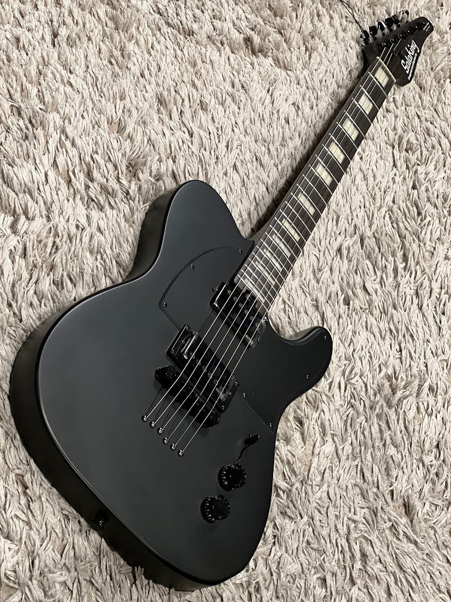 Soloking MT-1 Modern HH 24 MOD in Satin Black Matte with EMG James Hetfield HET SET - Image 3