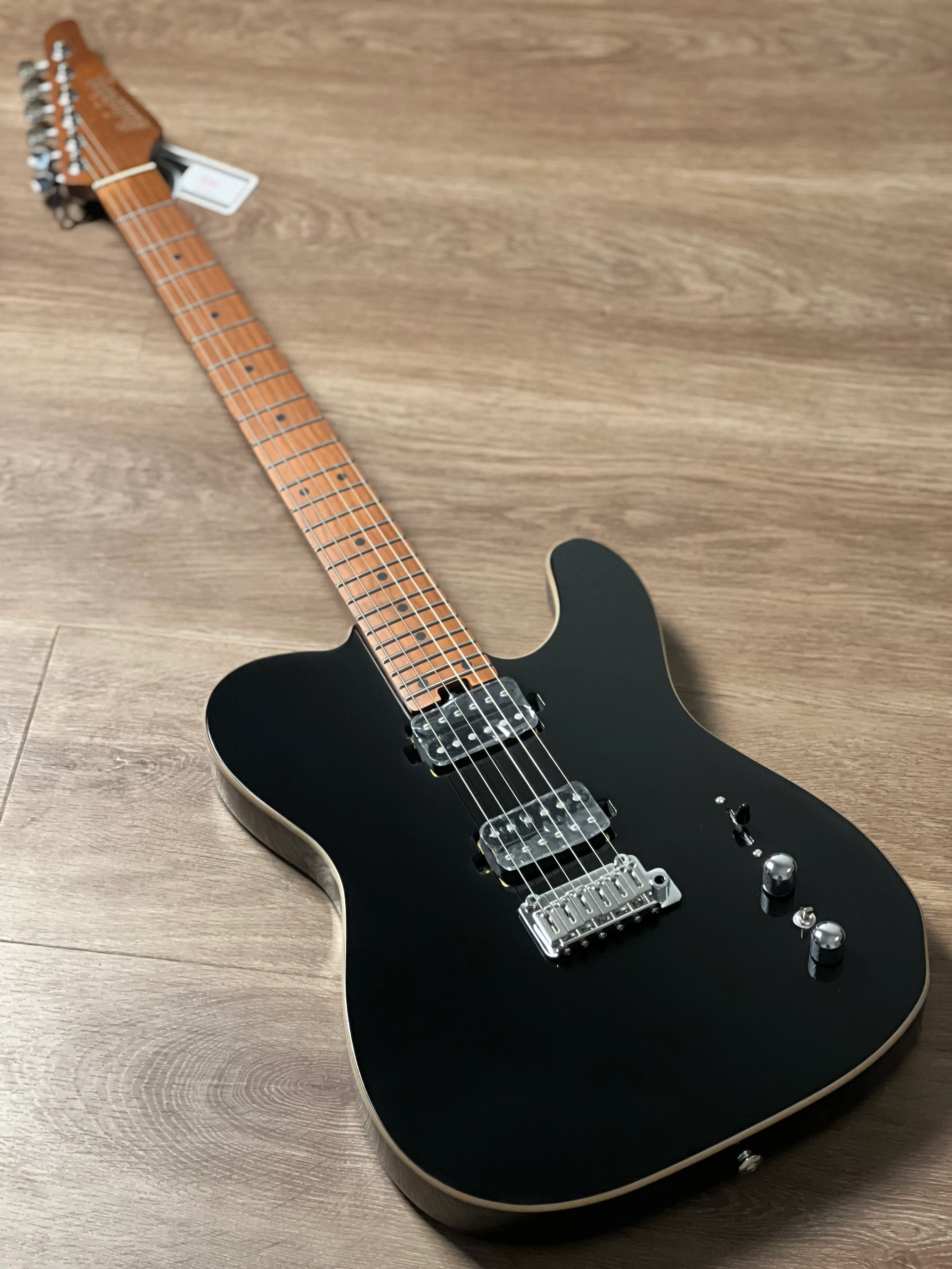 Soloking MT-1 Modern HH 24 Pro in Black with 9 Sound Switch - Image 2