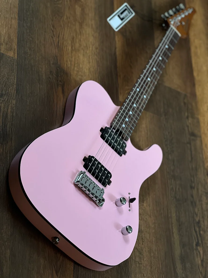 Soloking MT-1 Modern in Shell Pink with Roasted Neck and Rosewood FB - Image 2