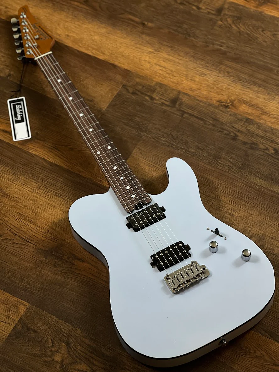 Soloking MT-1 Modern in Sonic Blue with Roasted Neck and Rosewood FB - Image 3