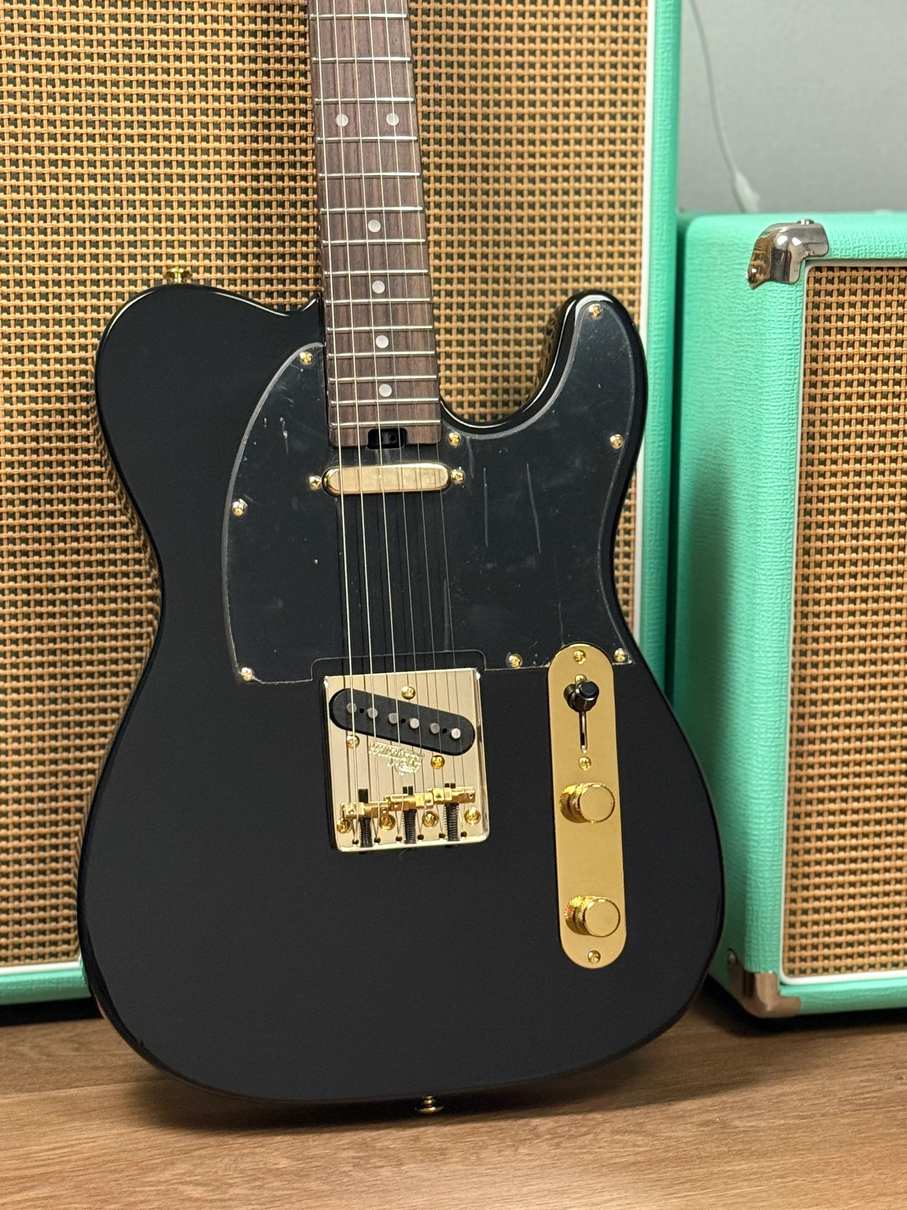 Soloking MT-1G MKII With Rosewood FB in Black Beauty With Gold Hardware 2025 Edition - Image 9