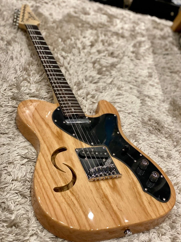 Soloking S313 Thinline in Natural - Image 5