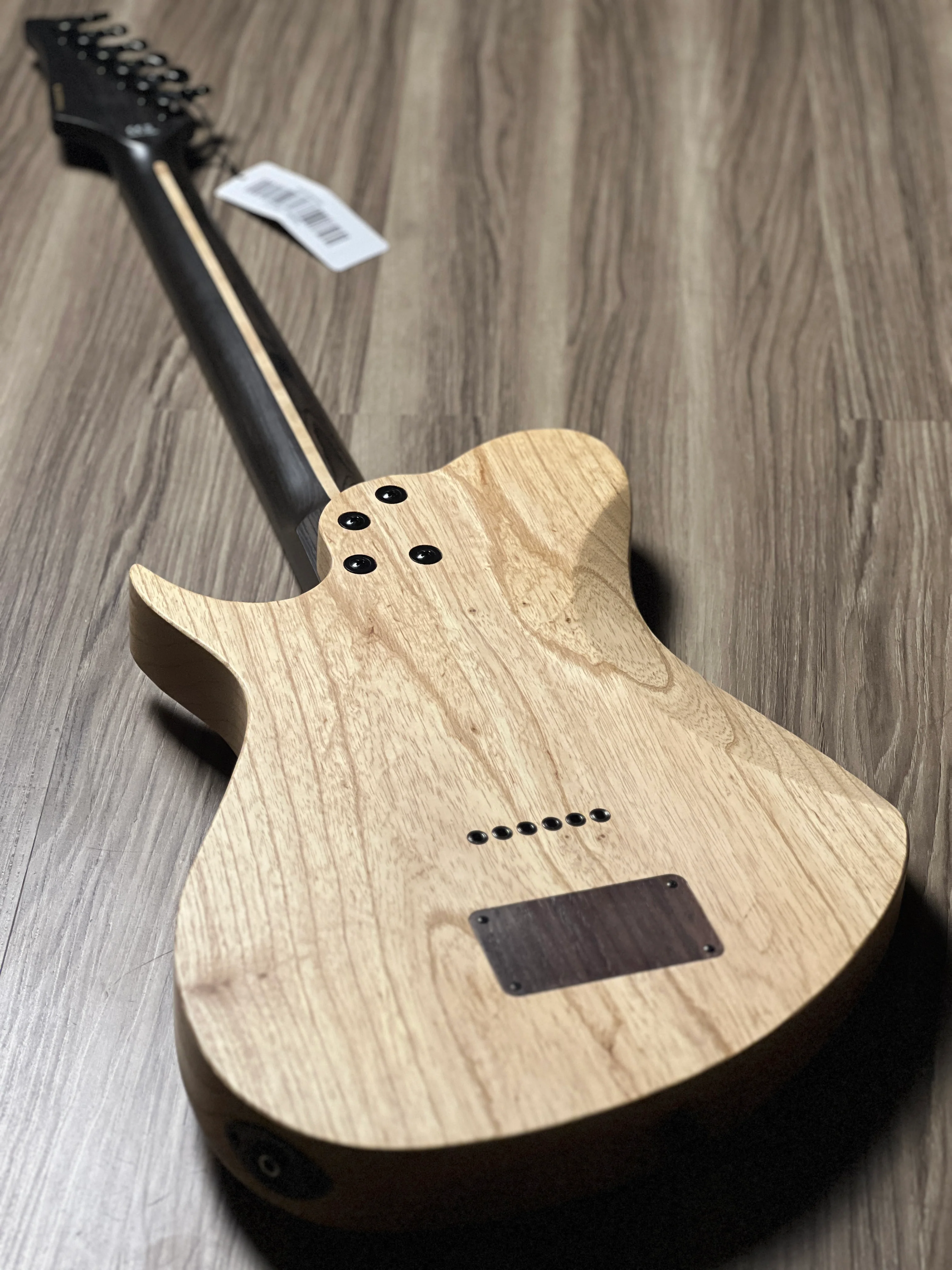 Soloking S408 in Natural with one piece rosewood neck and American Ash Body - Image 5
