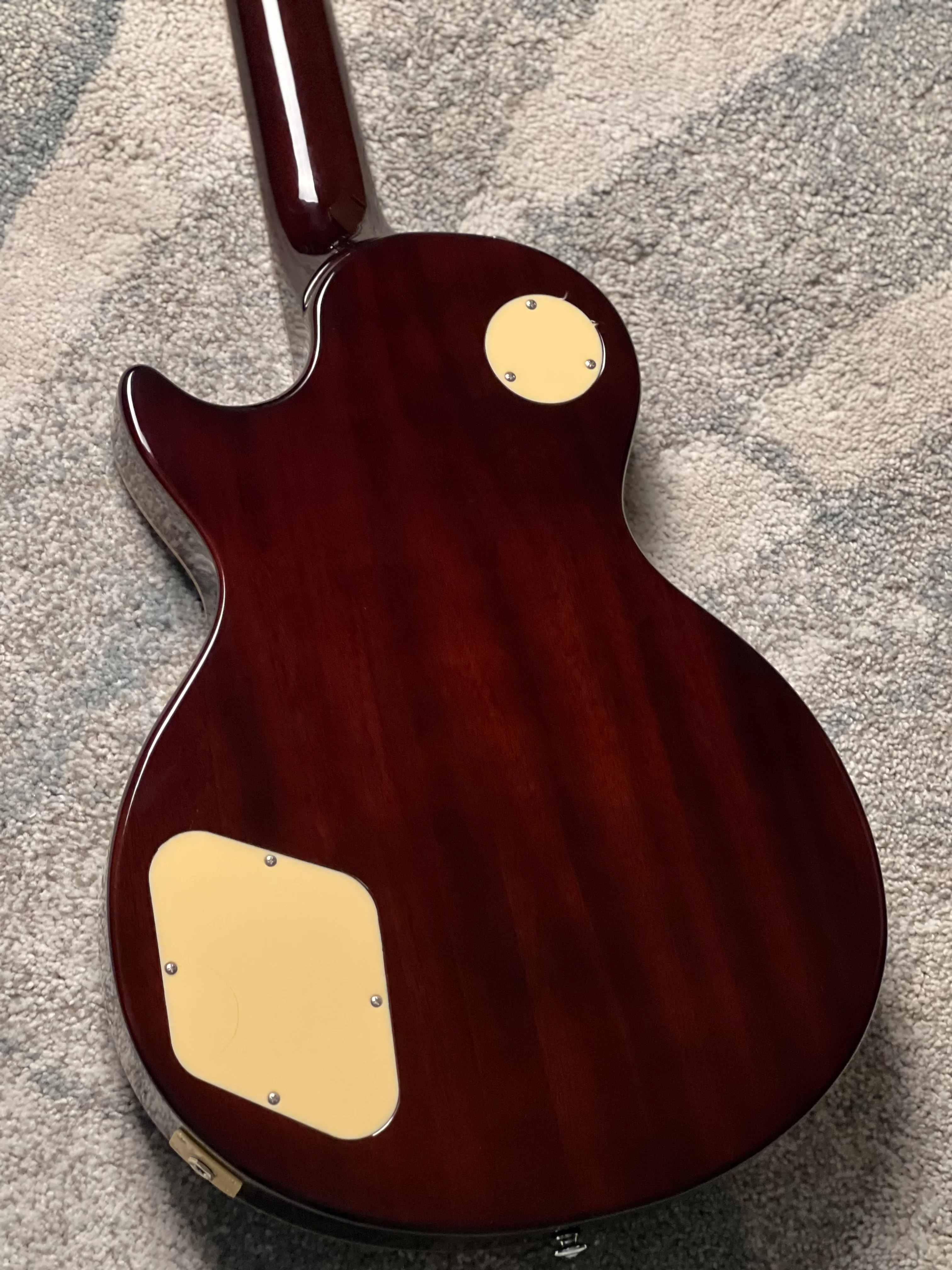 Soloking SLS50FM Deluxe with 5A Flame Top in Honeyburst - Image 6