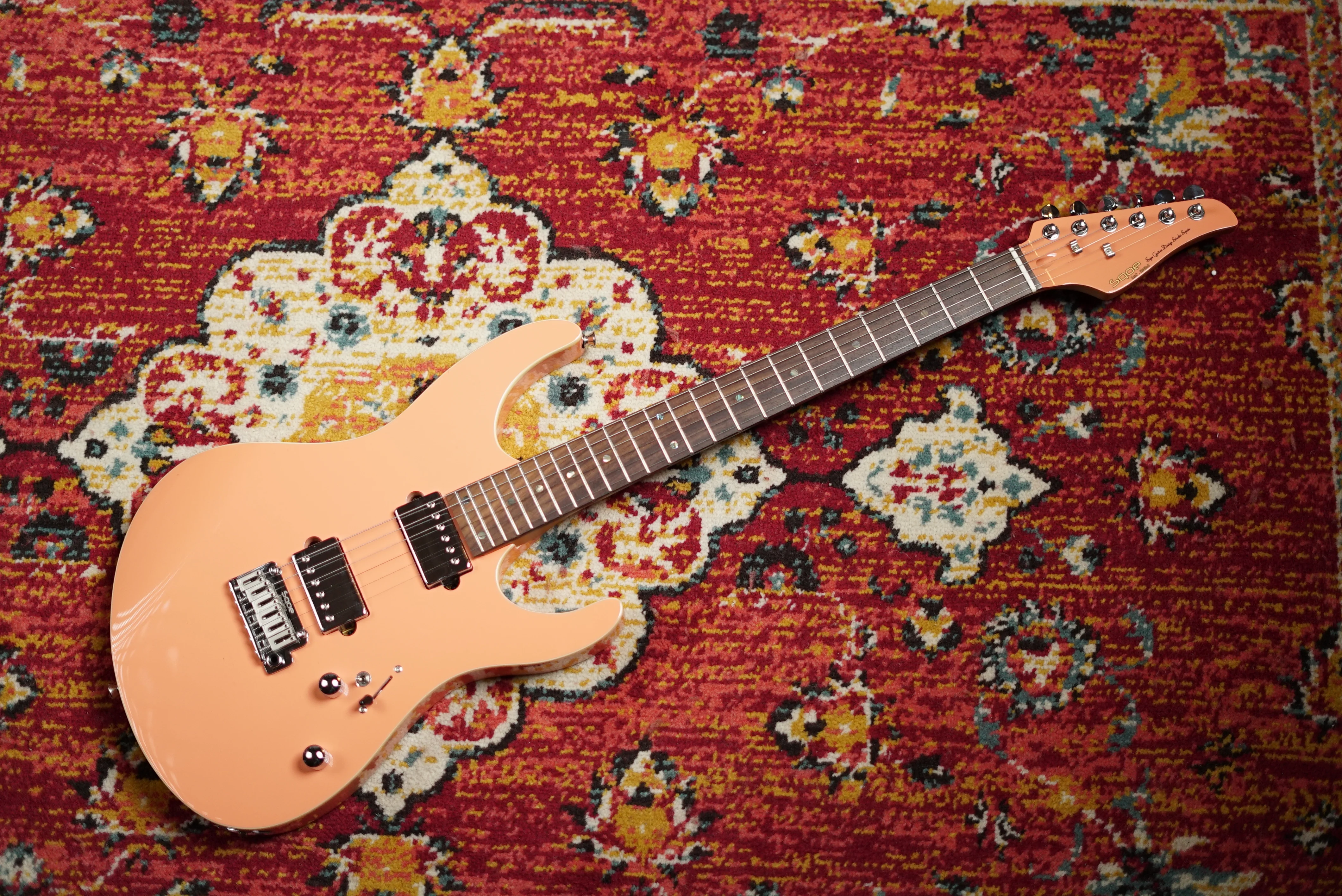 SQOE SEIB500 HH Roasted Maple Series in Coral Pink - Image 9