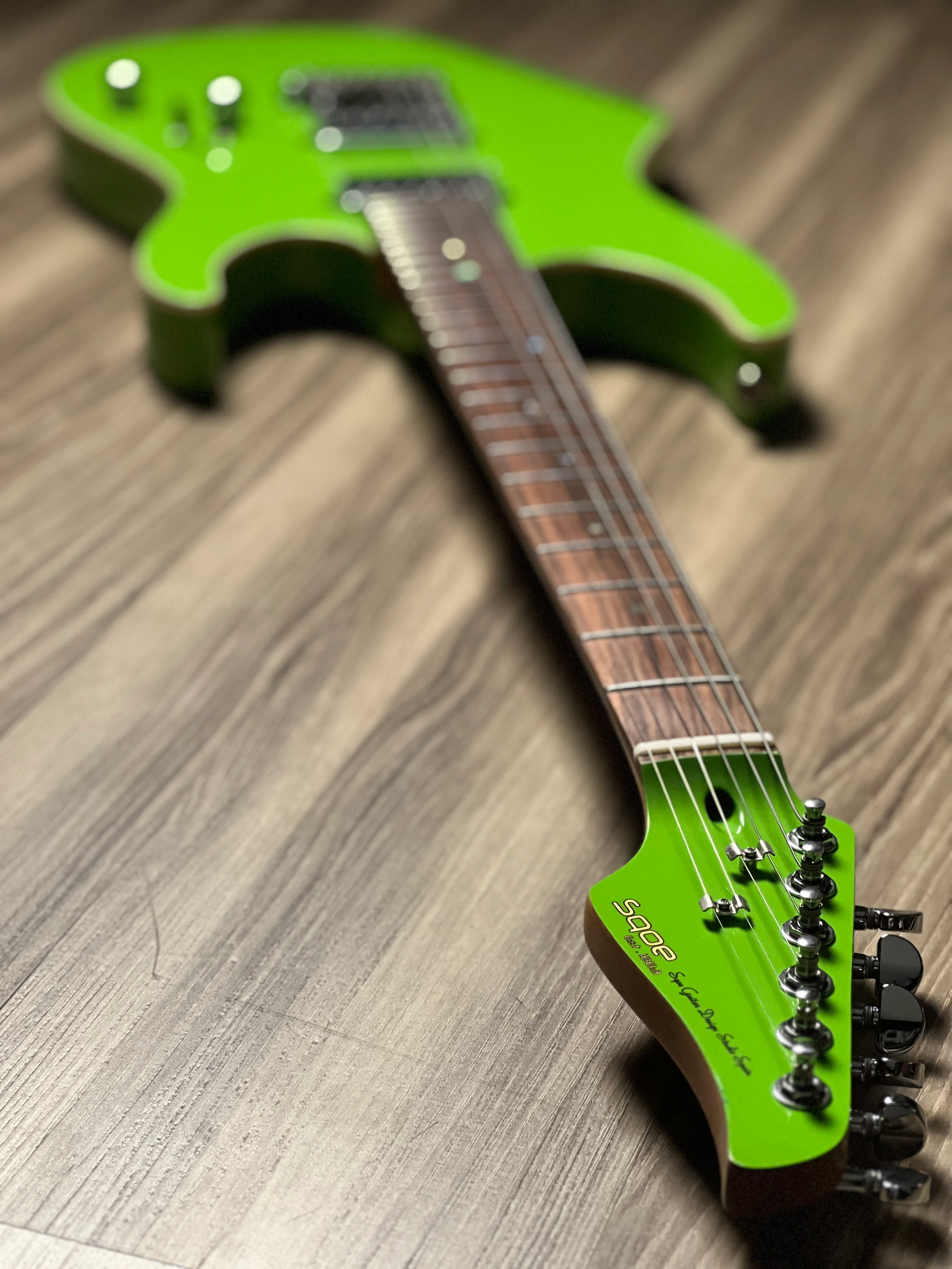 SQOE SEIB500 HH Roasted Maple Series in Electron Green - Image 9