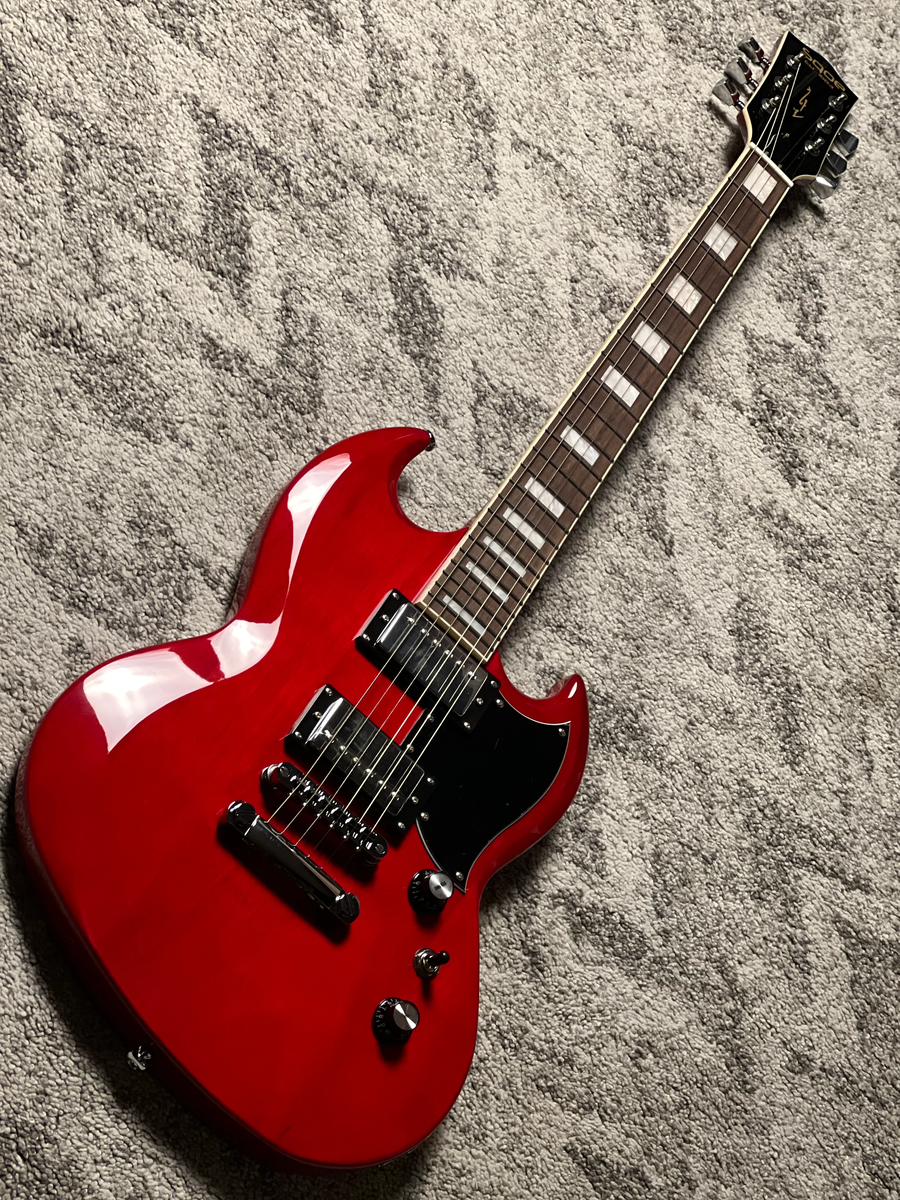 SQOE SESG450 RD in Cherry Red - Image 3