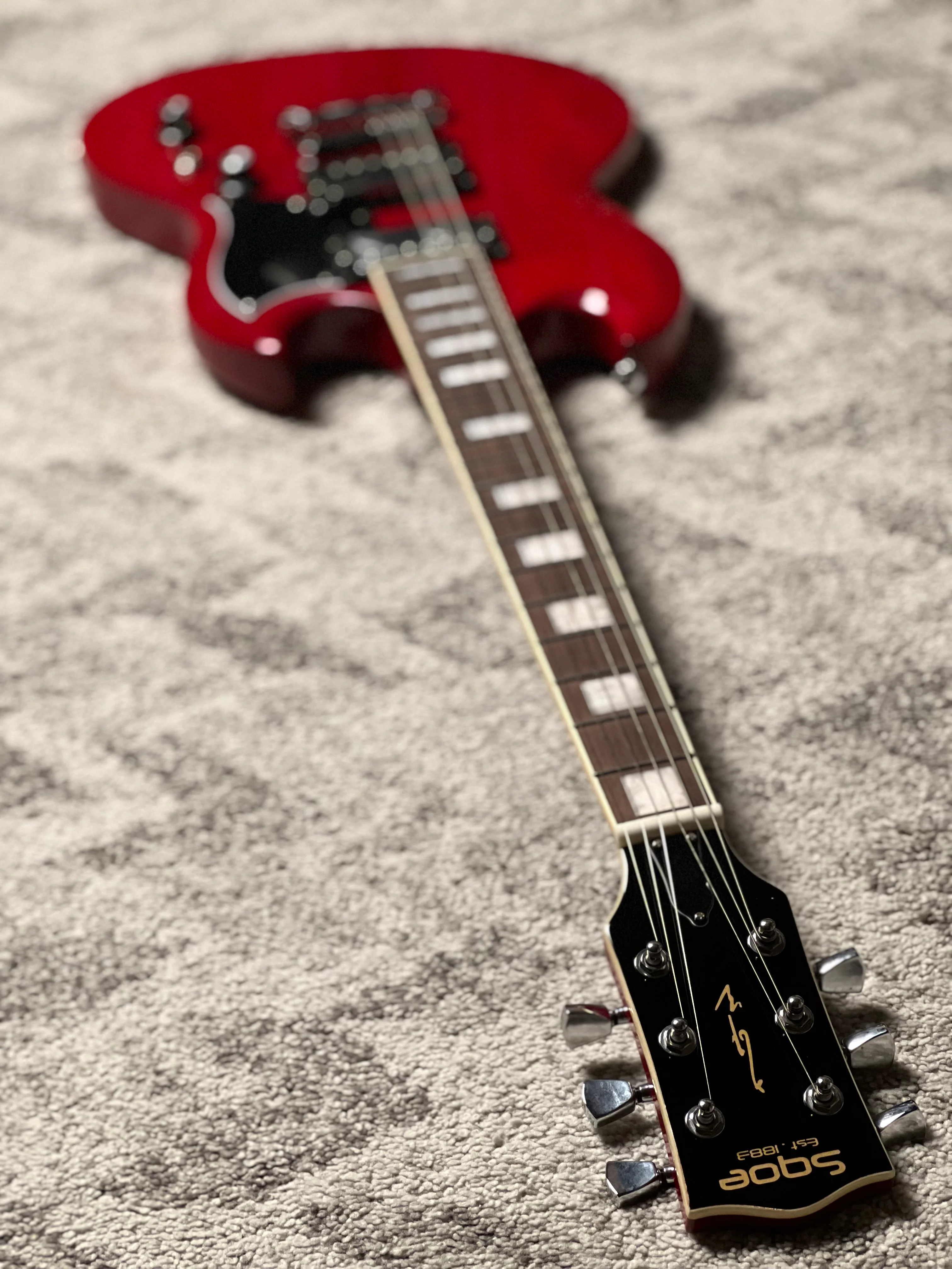 SQOE SESG450 RD in Cherry Red - Image 7