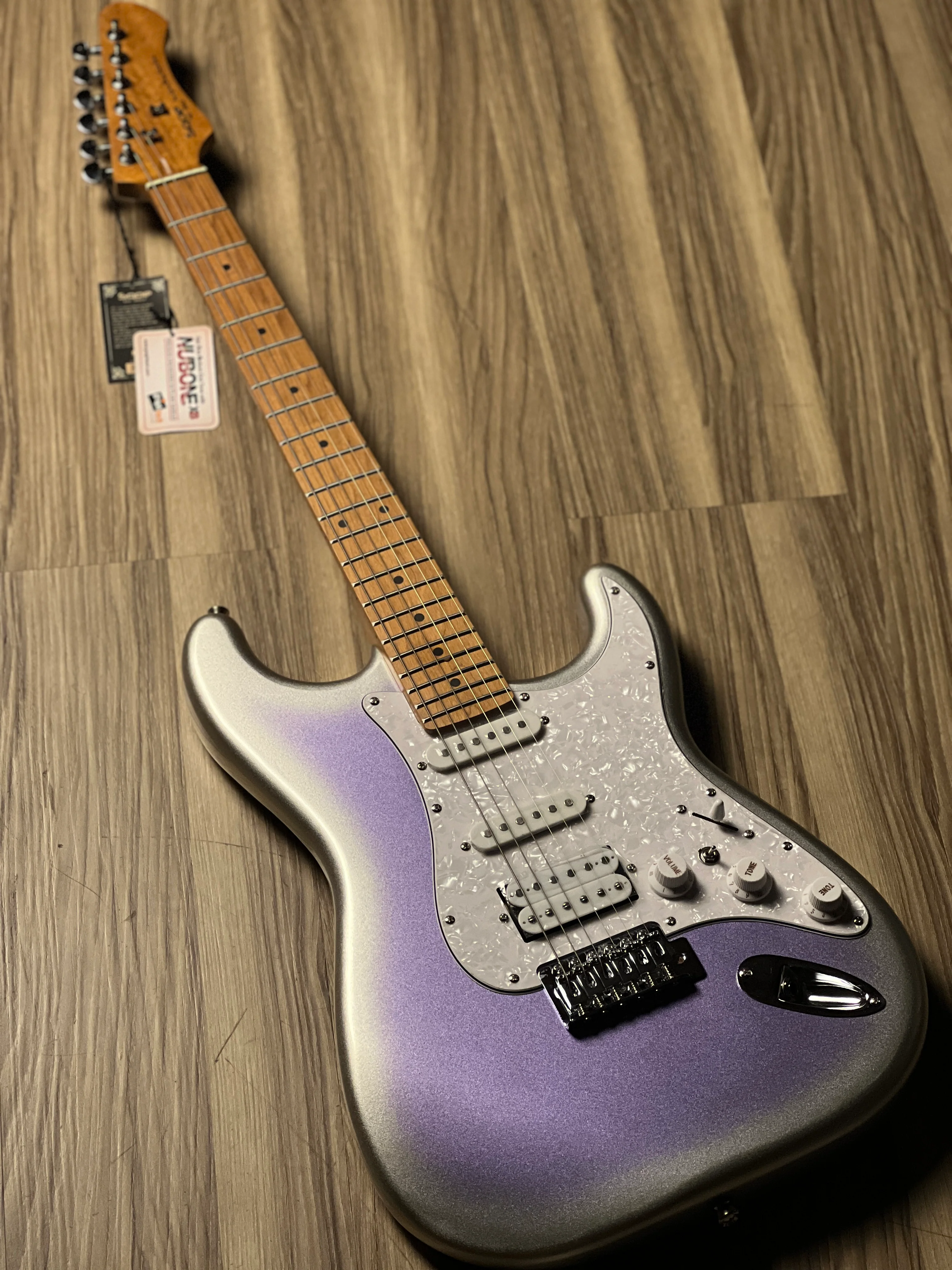SQOE SEST610 HSS Roasted Maple Series in Purple Mist Metallic - Image 3