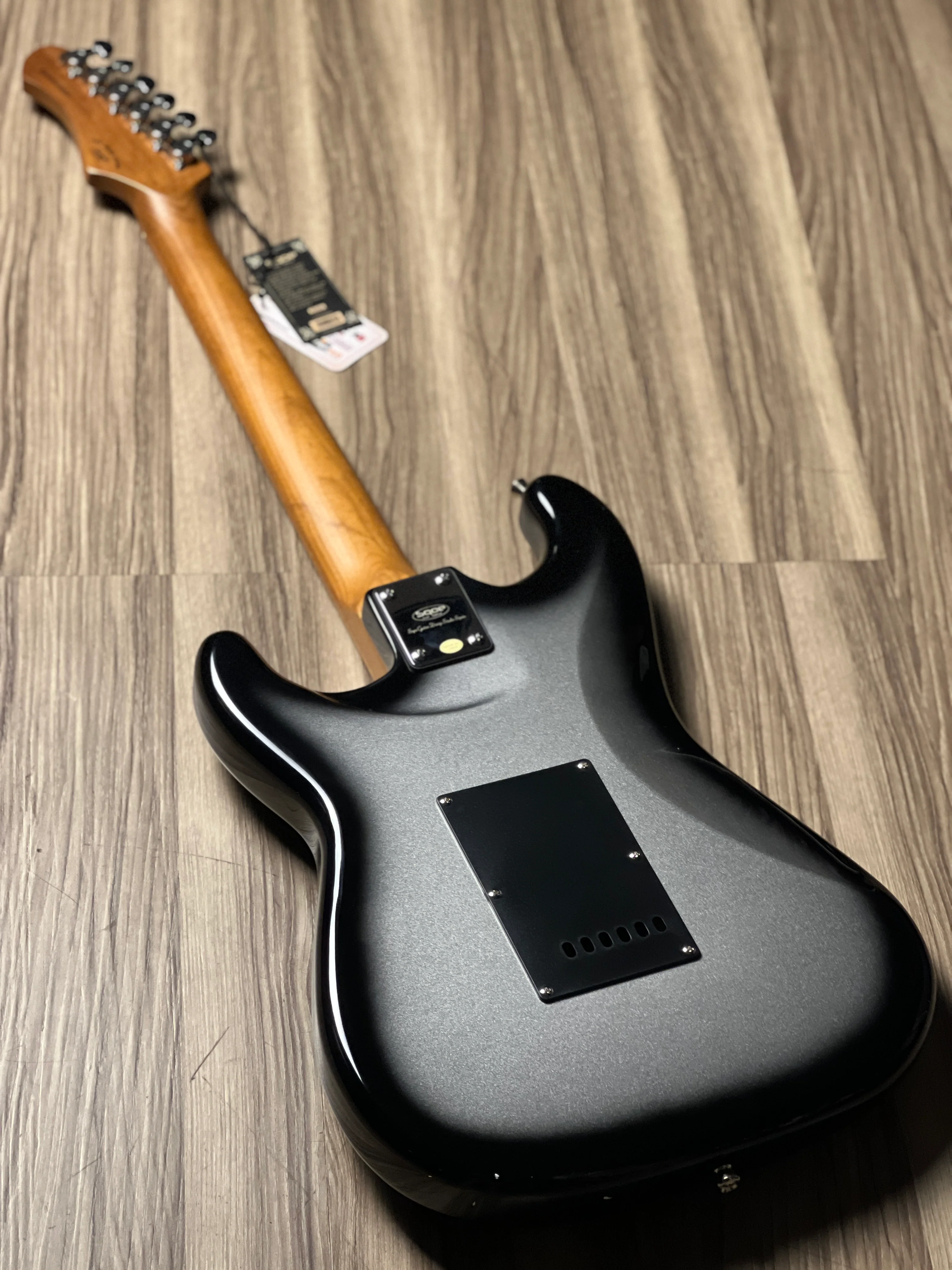 SQOE SEST610 HSS Roasted Maple Series in Silverburst - Image 3