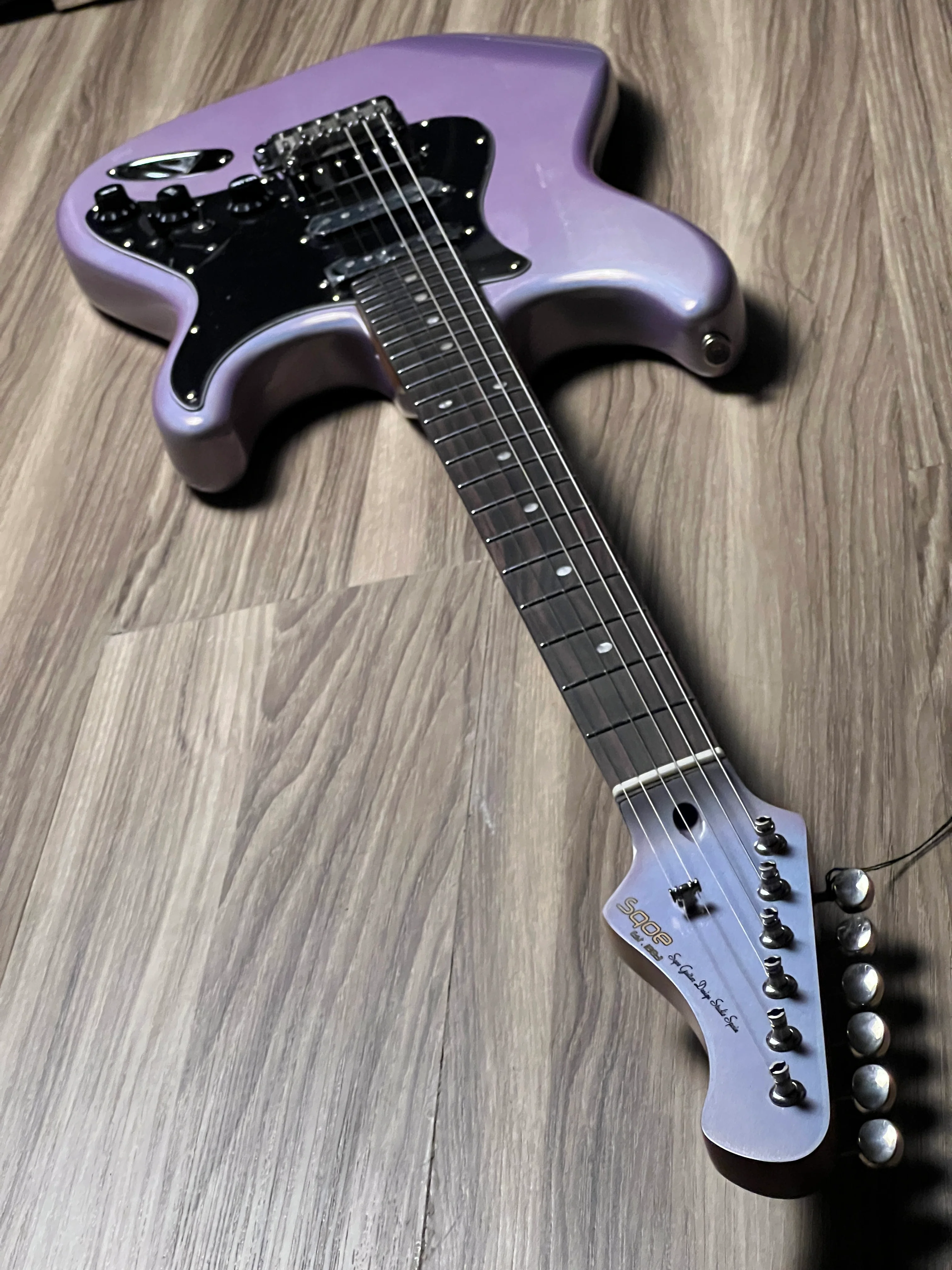 SQOE SEST750 HSS VT Roasted Maple Series in Aurora Purple Limited Edition - Image 6