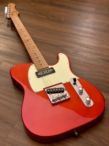 SQOE SETL400 Roasted Maple Series in Candy Apple Red