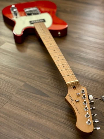 SQOE SETL400 Roasted Maple Series in Candy Apple Red - Image 4
