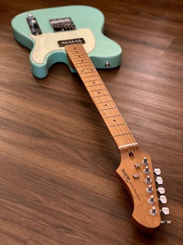 SQOE SETL400 Roasted Maple Series in Surf Green - Image 4