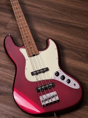 SQOE SJB600 ROASTED MAPLE SERIES Bass IN Candy Apple Red - Image 4