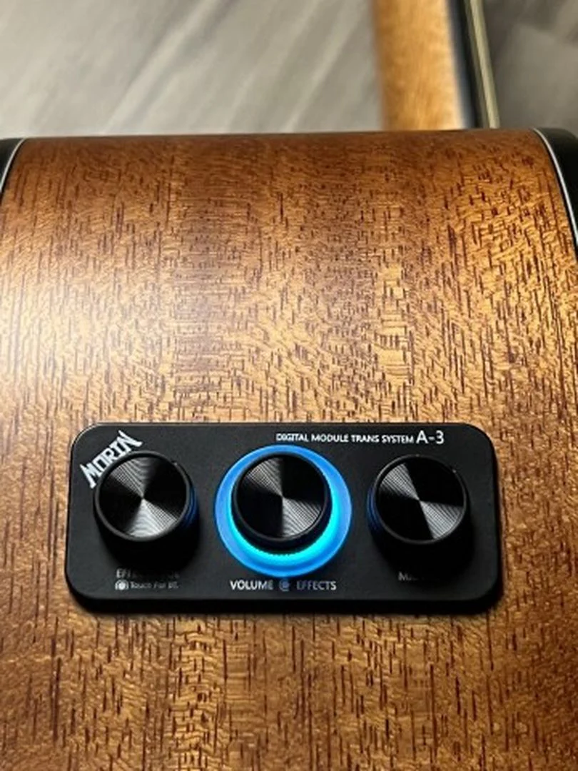 SQOE Spain SQ-41A TransAcoustic with Effects in Natural Matte Mahogany - Image 3