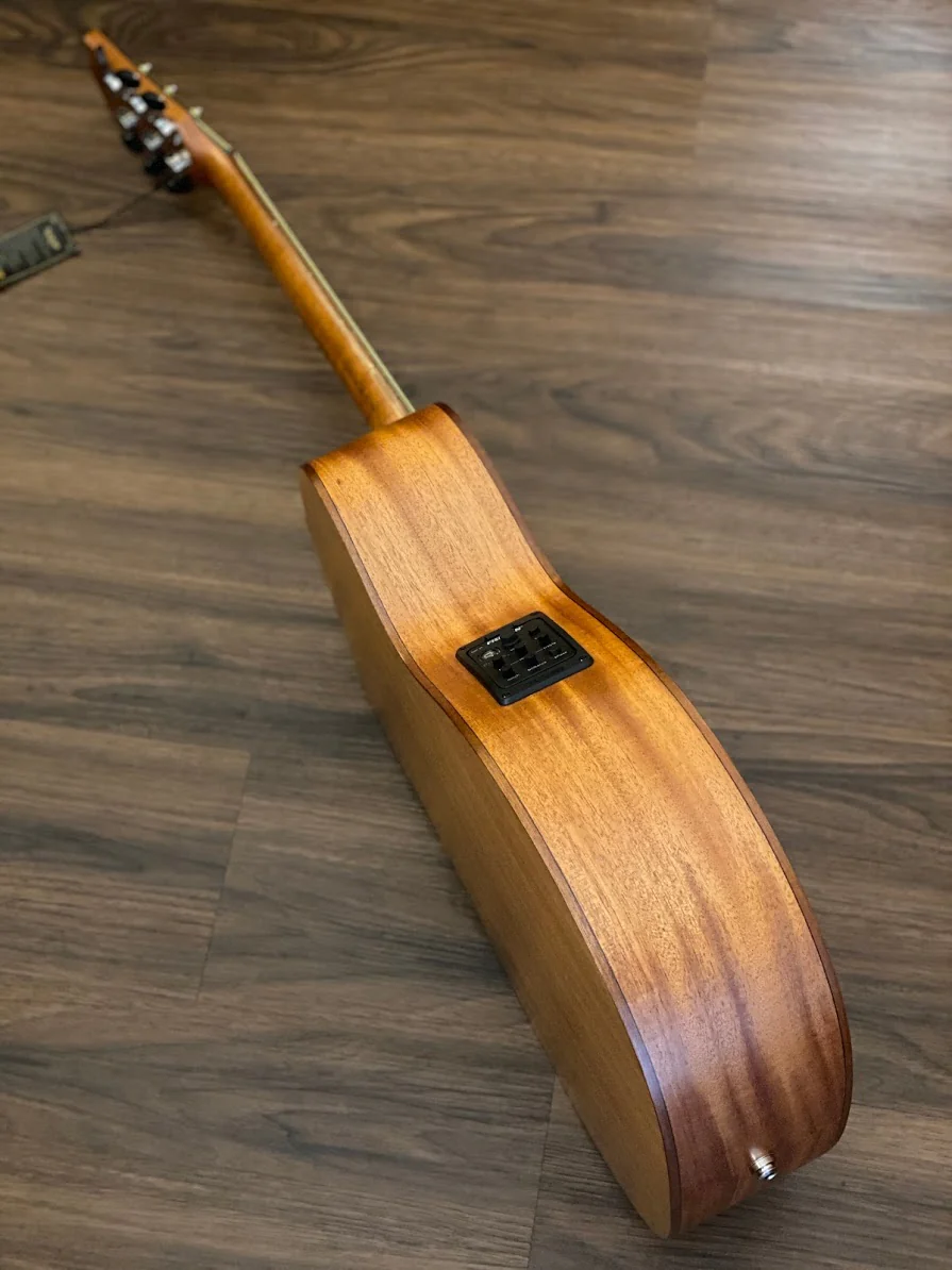 SQOE Spain SQ-T-XM Acoustic Electric in Natural Satin - Image 4
