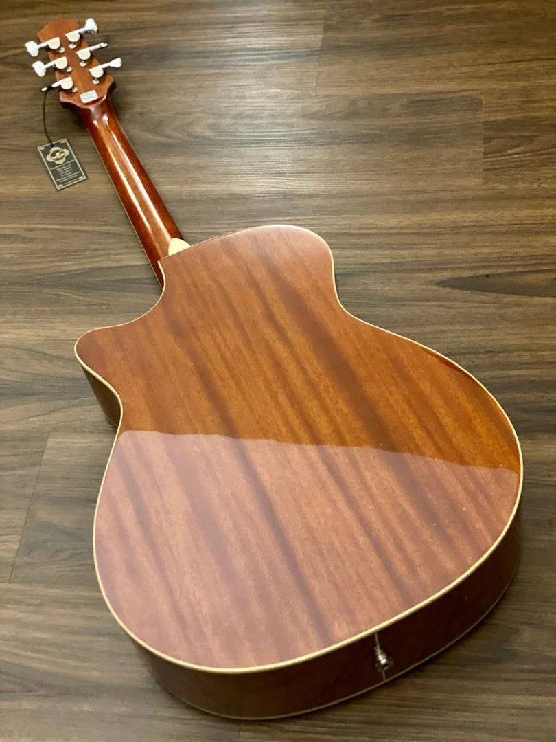 SQOE SPAIN XLDC-PI Acoustic Electric in Faded Shell Pink - Image 3