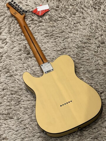 Squier 40th Anniversary Vintage Edition Telecaster Electric Guitar Maple FB Satin Vintage Blonde - Image 2